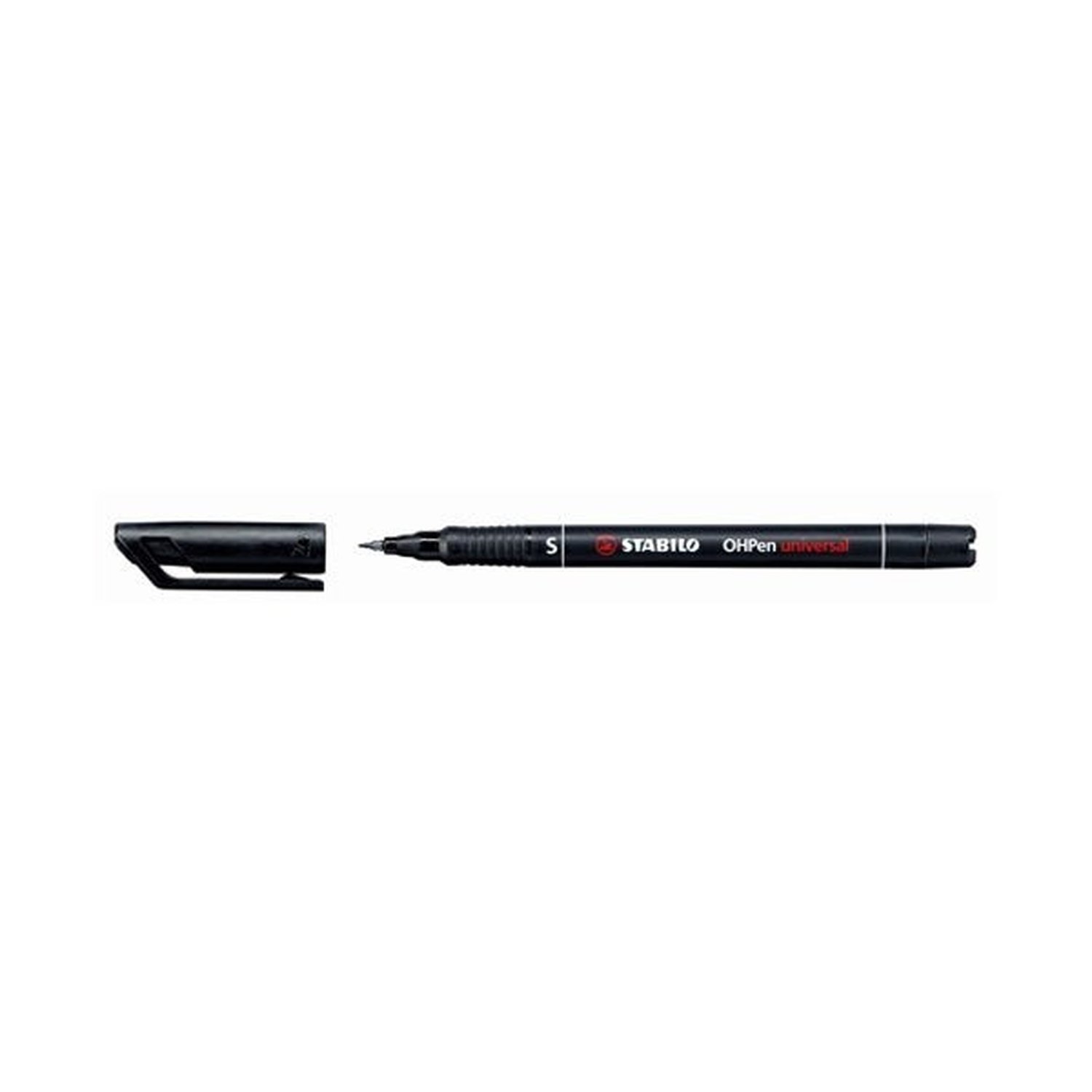 MARCADOR PERMANENTE PUNTA SUPERFINA OHPEN UNIVERSAL 0,4MM. NEGRO STABILO 841/46 (10 Uds)