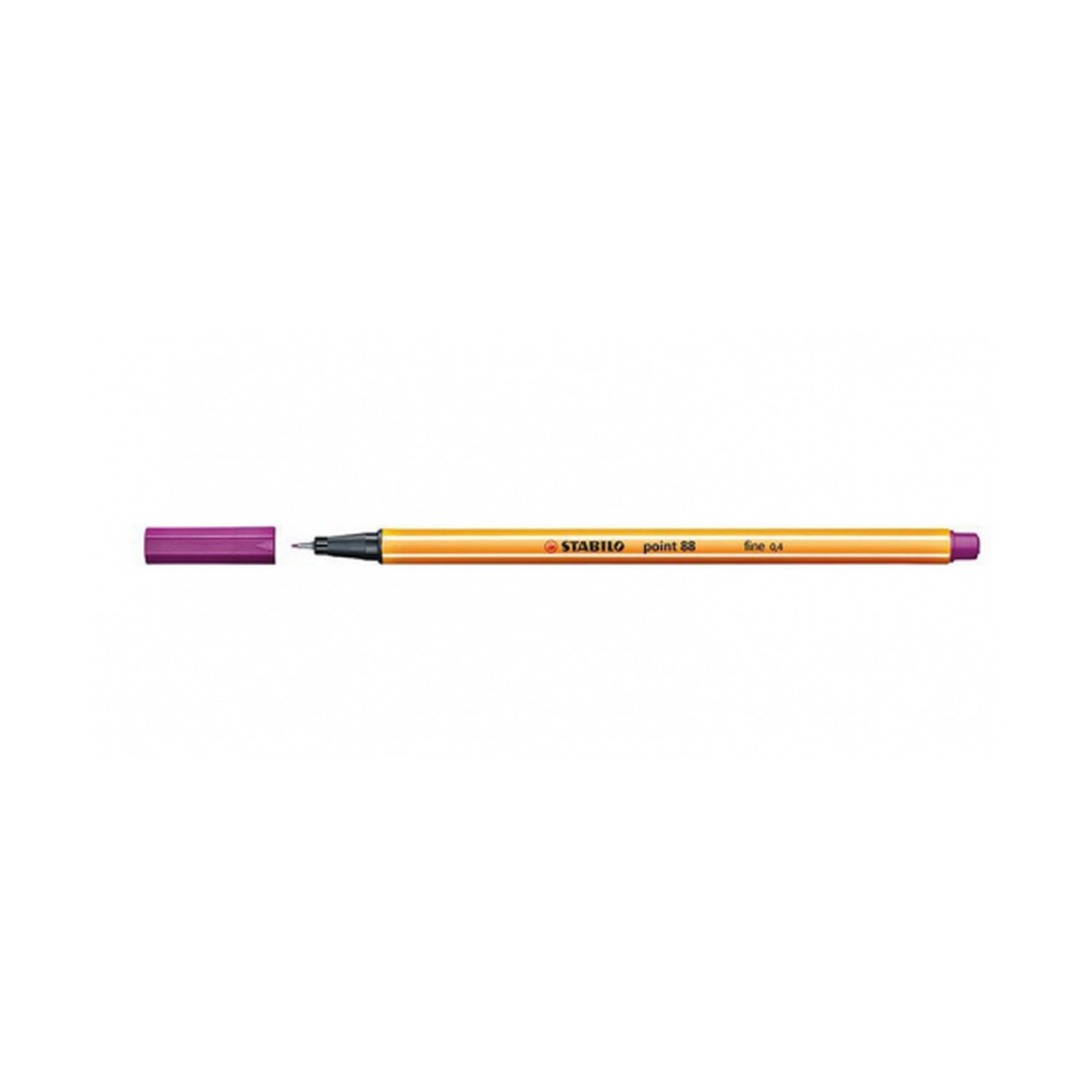 ROTULADOR PUNTA FINA POINT 88 0.4MM LILA STABILO 88/58 (10 Uds)