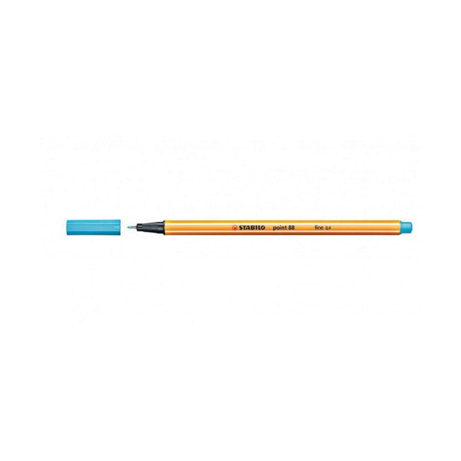 ROTULADOR PUNTA FINA POINT 88 0.4MM AZUL CLARO STABILO 88/57 (10 Uds)