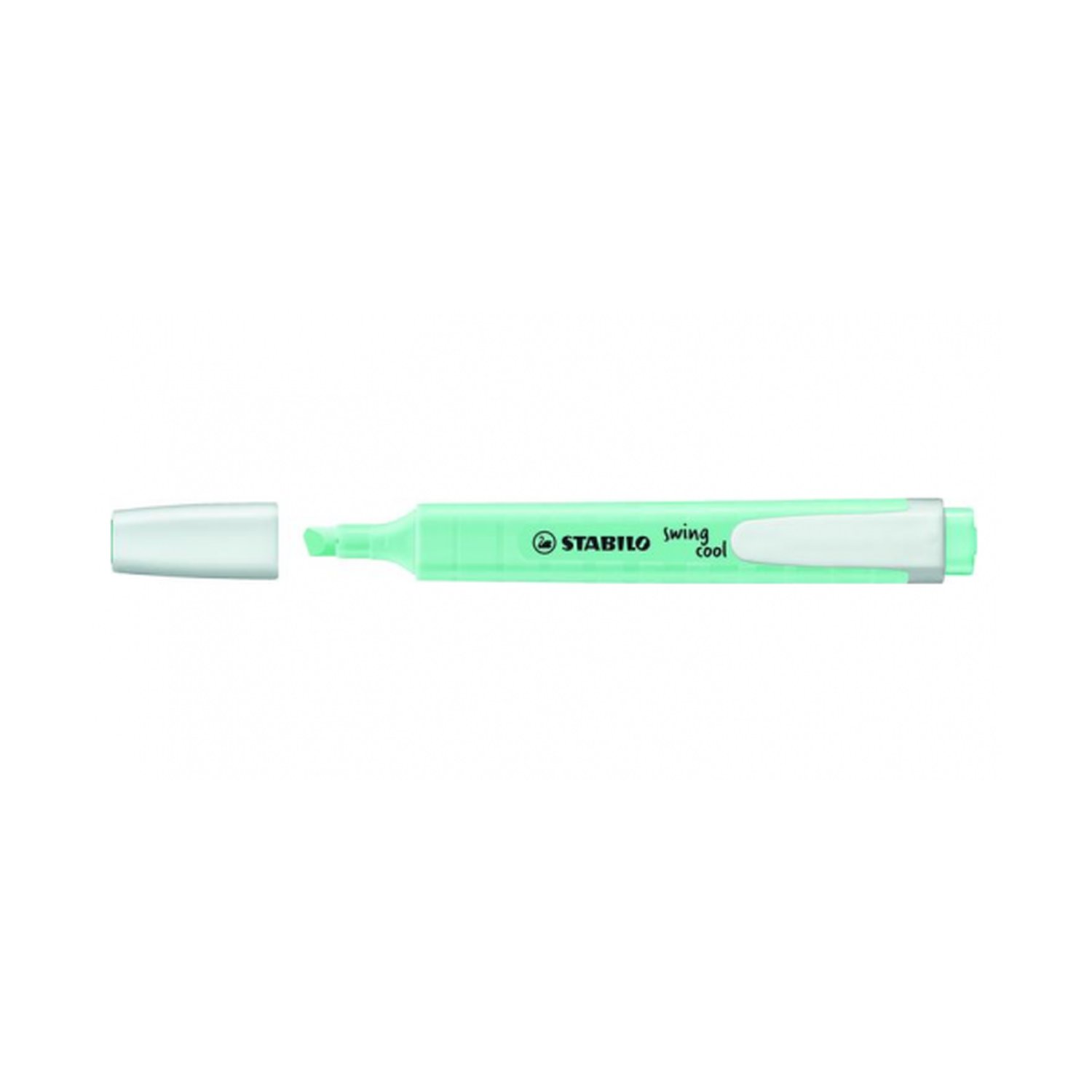 MARCADOR FLUORESCENTE SWING COOL PASTEL TRAZO 1/4MM. TURQUESA STABILO 275/113-8 (10 Uds)