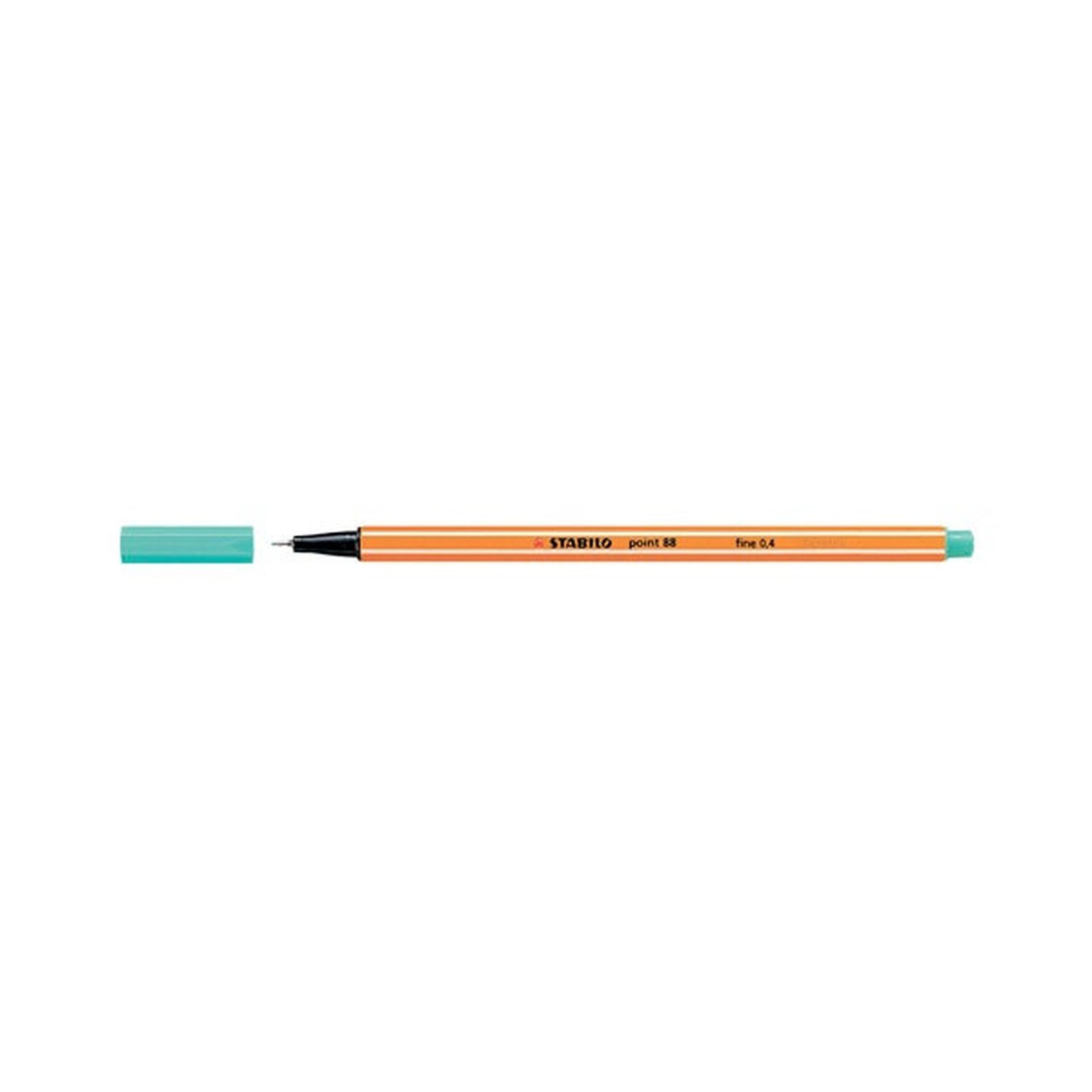ROTULADOR PUNTA FINA POINT 88 0.4MM VERDE HIELO STABILO 88/13 (10 Uds)