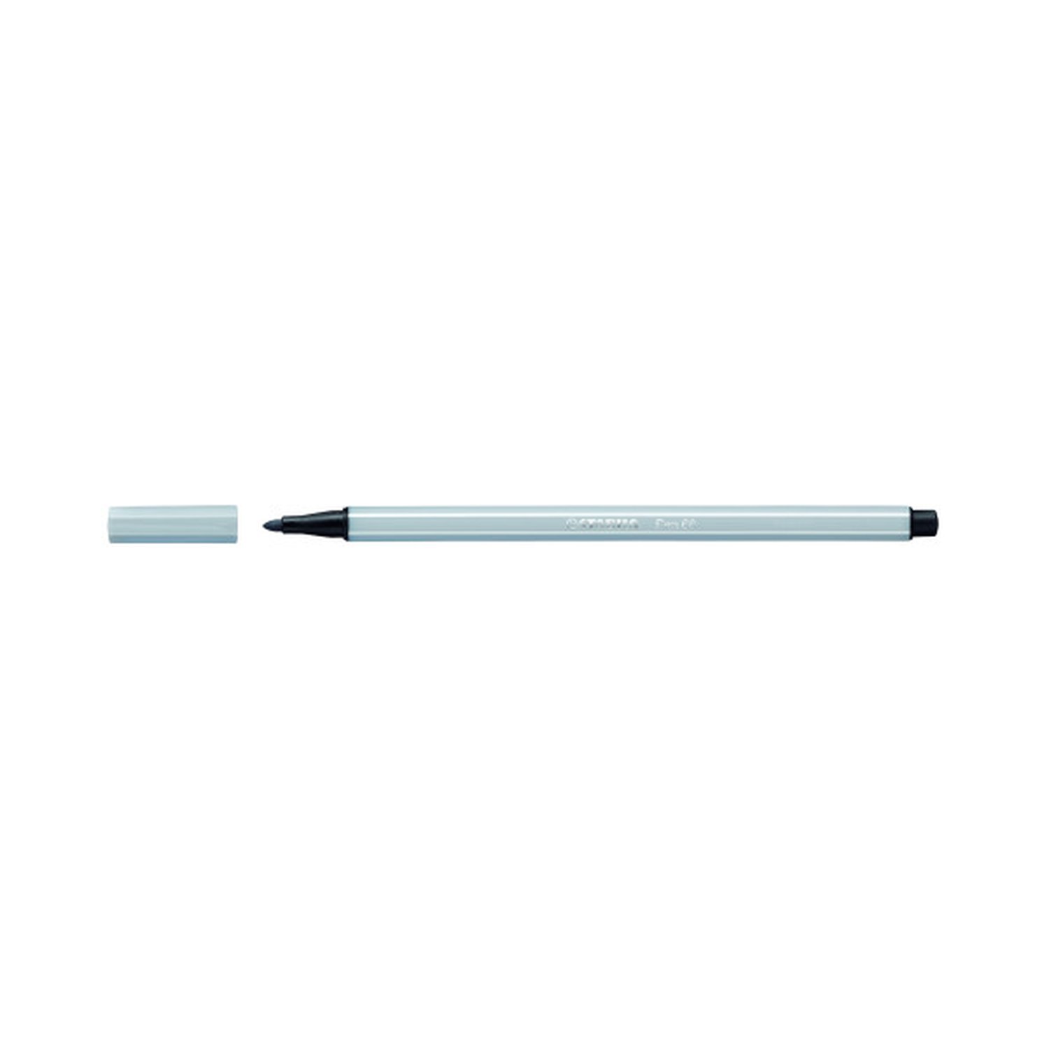 ROTULADOR PUNTA FIBRA MEDIA 1MM. PEN 68 GRIS CLARO STABILO 68/94 (10 Uds)
