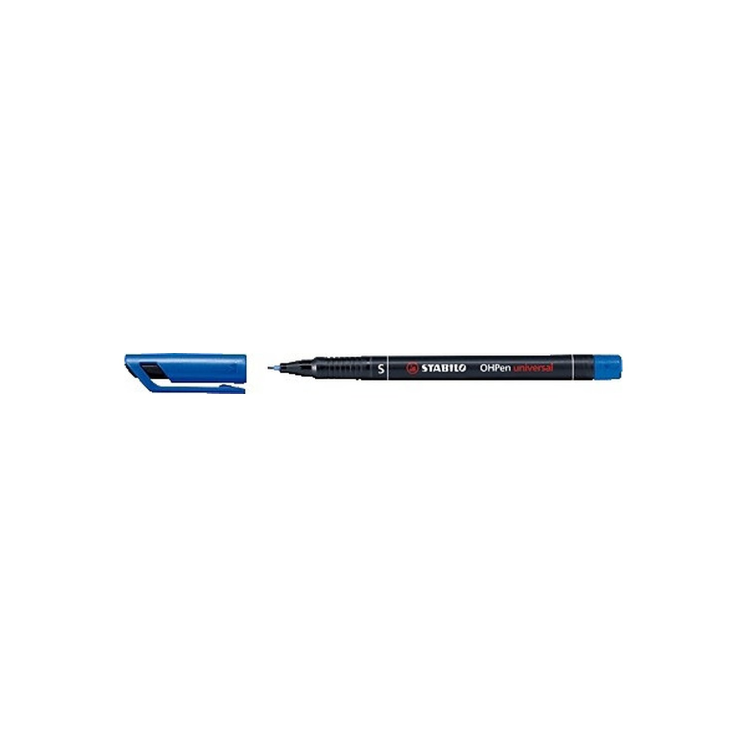 MARCADOR PERMANENTE PUNTA SUPERFINA OHPEN UNIVERSAL 0,4MM. AZUL STABILO 841/41 (10 Uds)