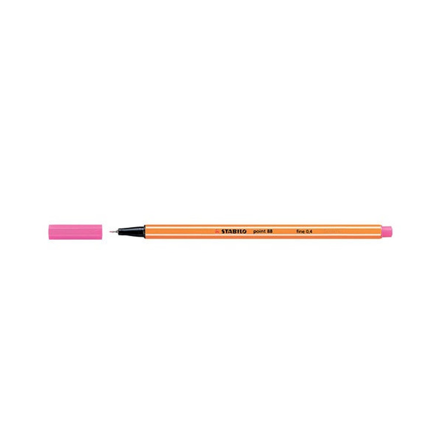 ROTULADOR PUNTA FINA POINT 88 0.4MM ROSA STABILO 88/56 (10 Uds)