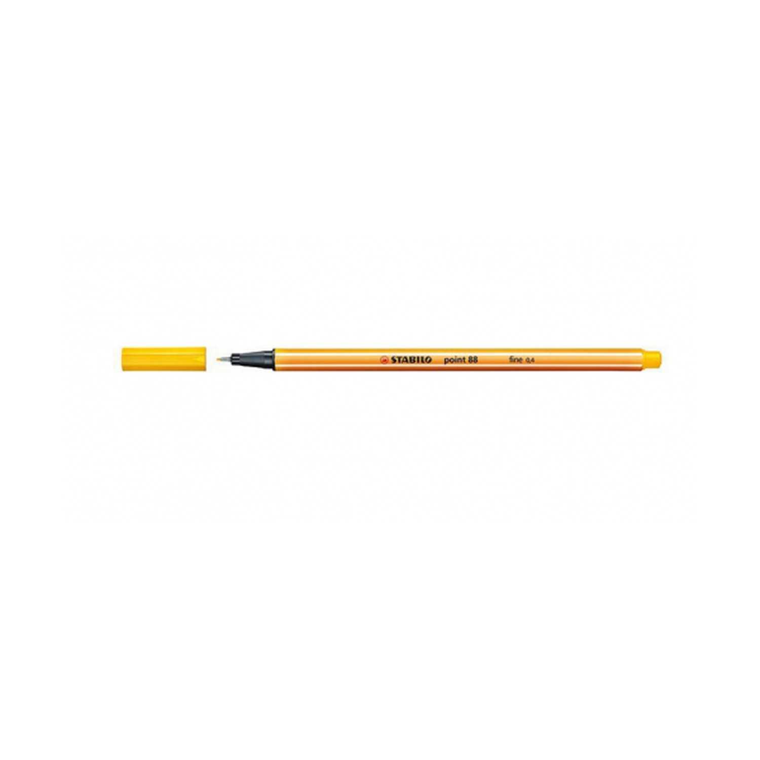ROTULADOR PUNTA FINA POINT 88 0.4MM AMARILLO STABILO 88/44 (10 Uds)