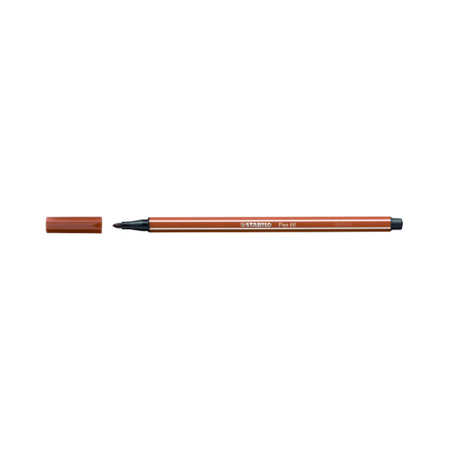 ROTULADOR PUNTA FIBRA MEDIA 1MM. PEN 68 SANGUINA STABILO 68/38 (10 Uds)