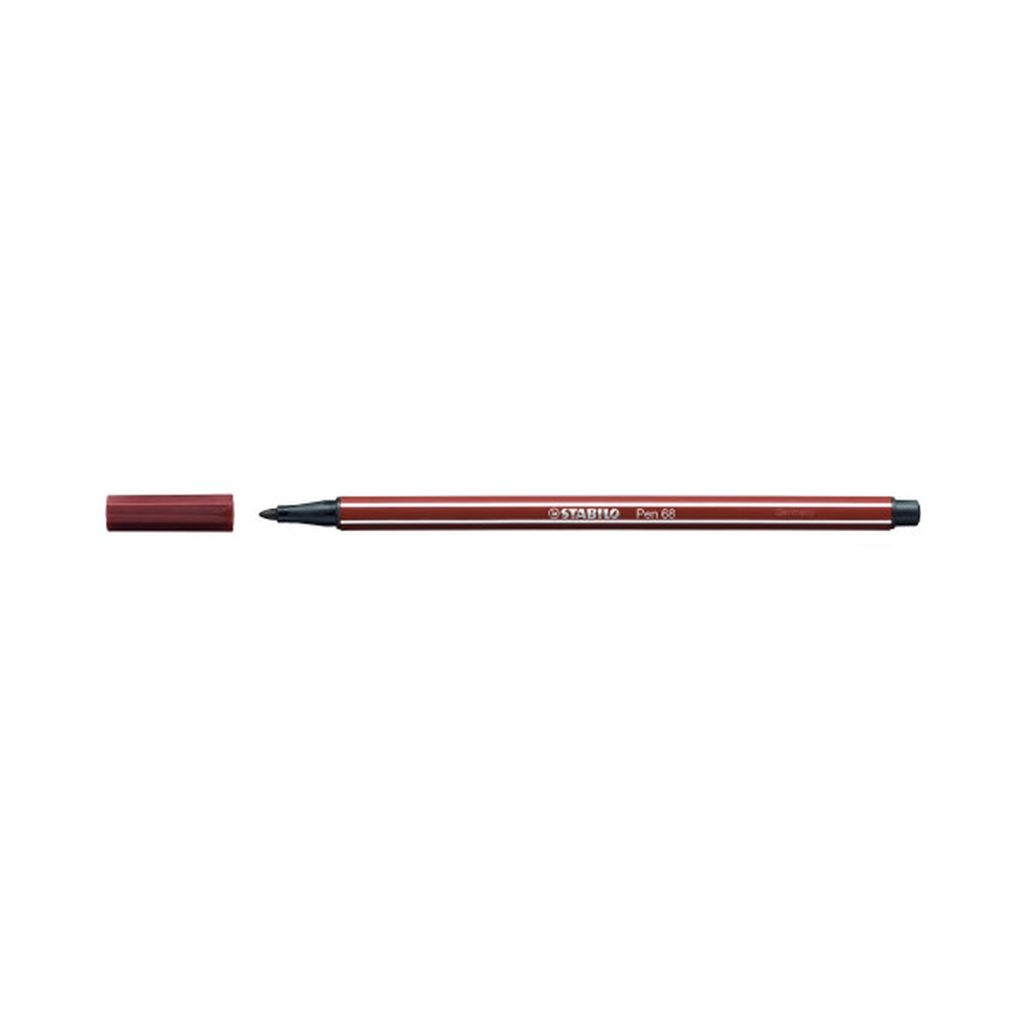 ROTULADOR PUNTA FIBRA MEDIA 1MM. PEN 68 SIENA STABILO 68/75 (10 Uds)