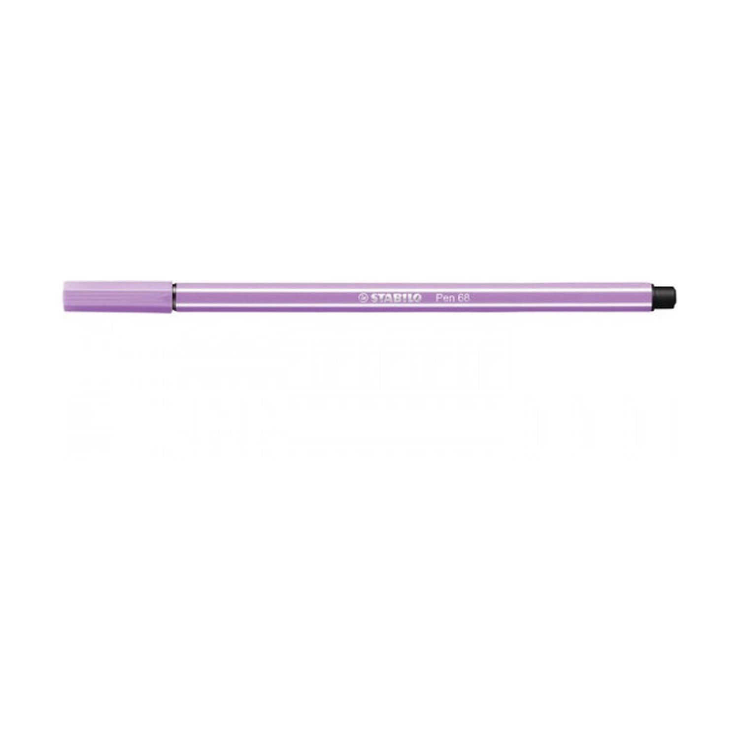 ROTULADOR PUNTA FIBRA MEDIA 1MM. PEN 68 LILA CLARO STABILO 68/59 (10 Uds)