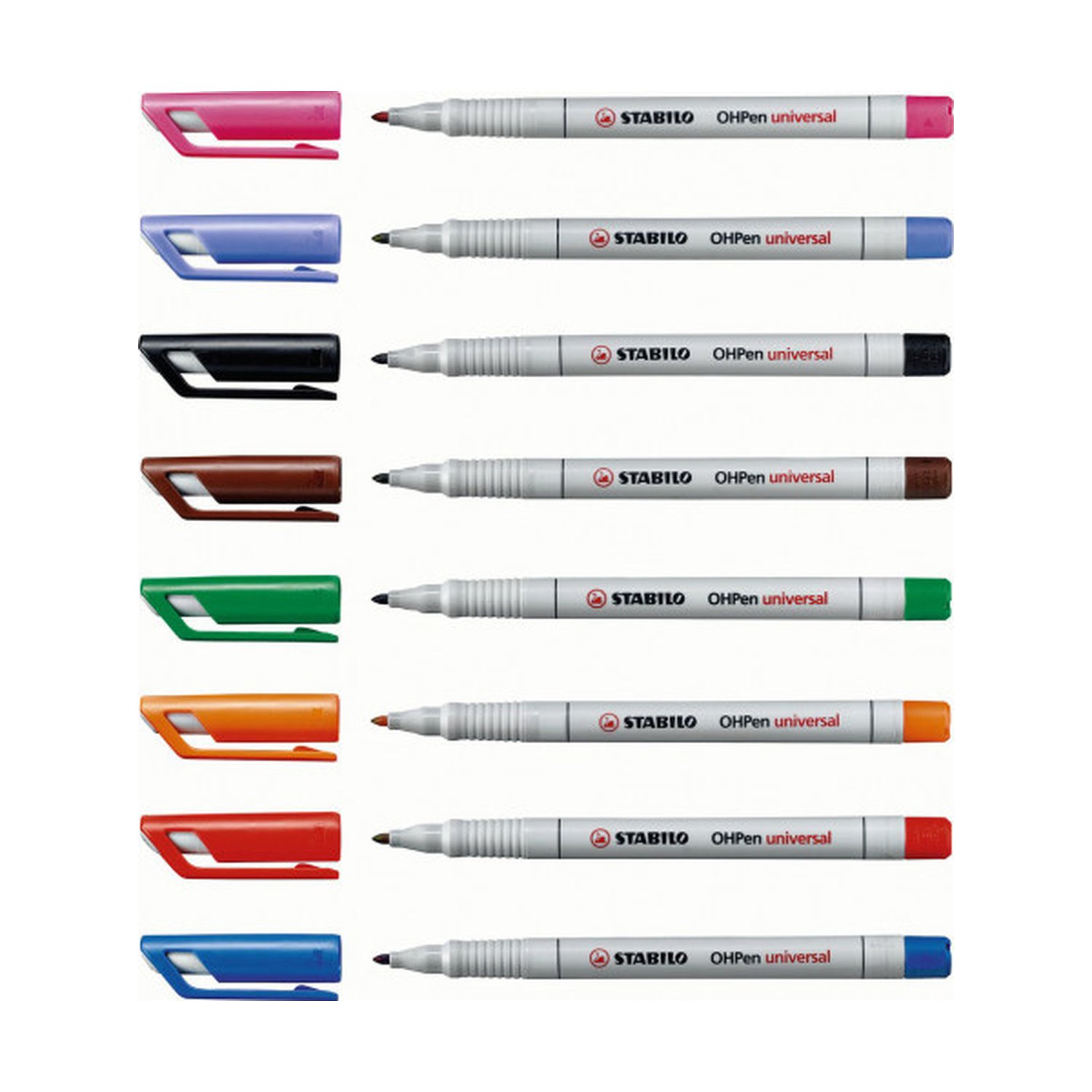 MARCADOR PERMANENTE PUNTA FINA OHPEN UNIVERSAL 0,7MM. AZUL STABILO 842/41 (10 Uds)
