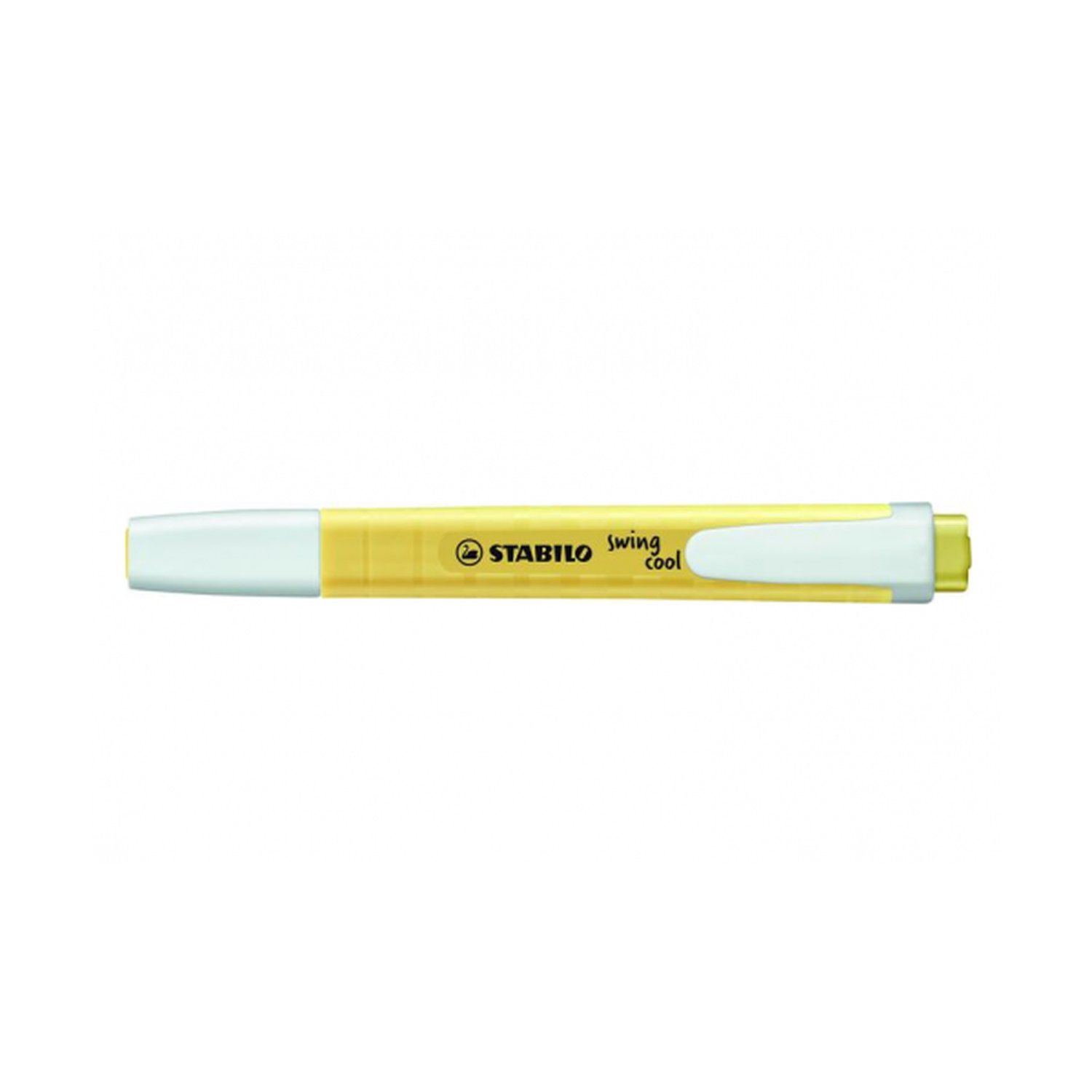 MARCADOR FLUORESCENTE SWING COOL PASTEL TRAZO 1/4MM. AMARILLO STABILO 275/144-8 (10 Uds)