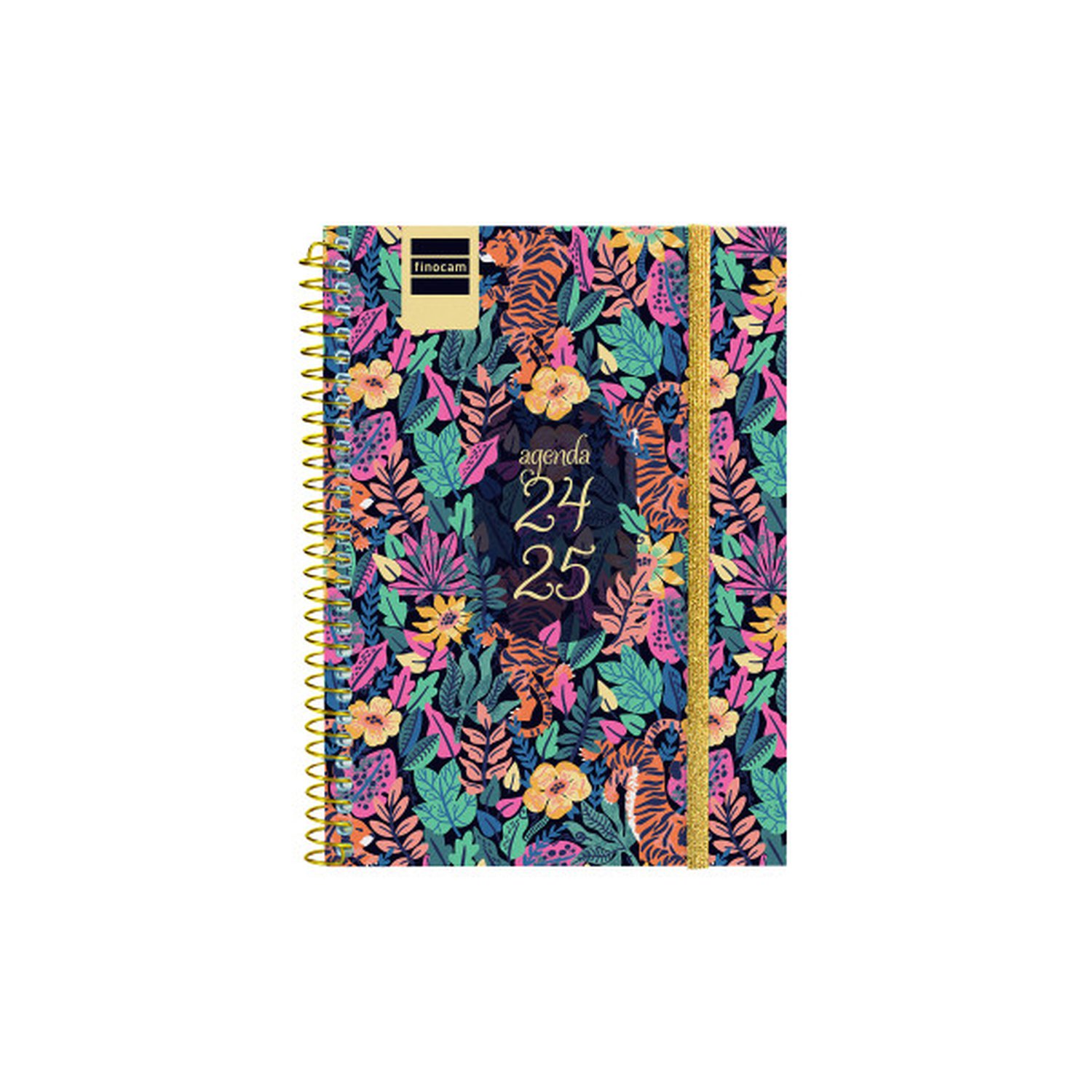 AGENDA ESCOLAR 2024-2025 8º 120X164 SEMANA VISTA HORIZONTAL SECUNDARIA TIGER FINOCAM 634223625