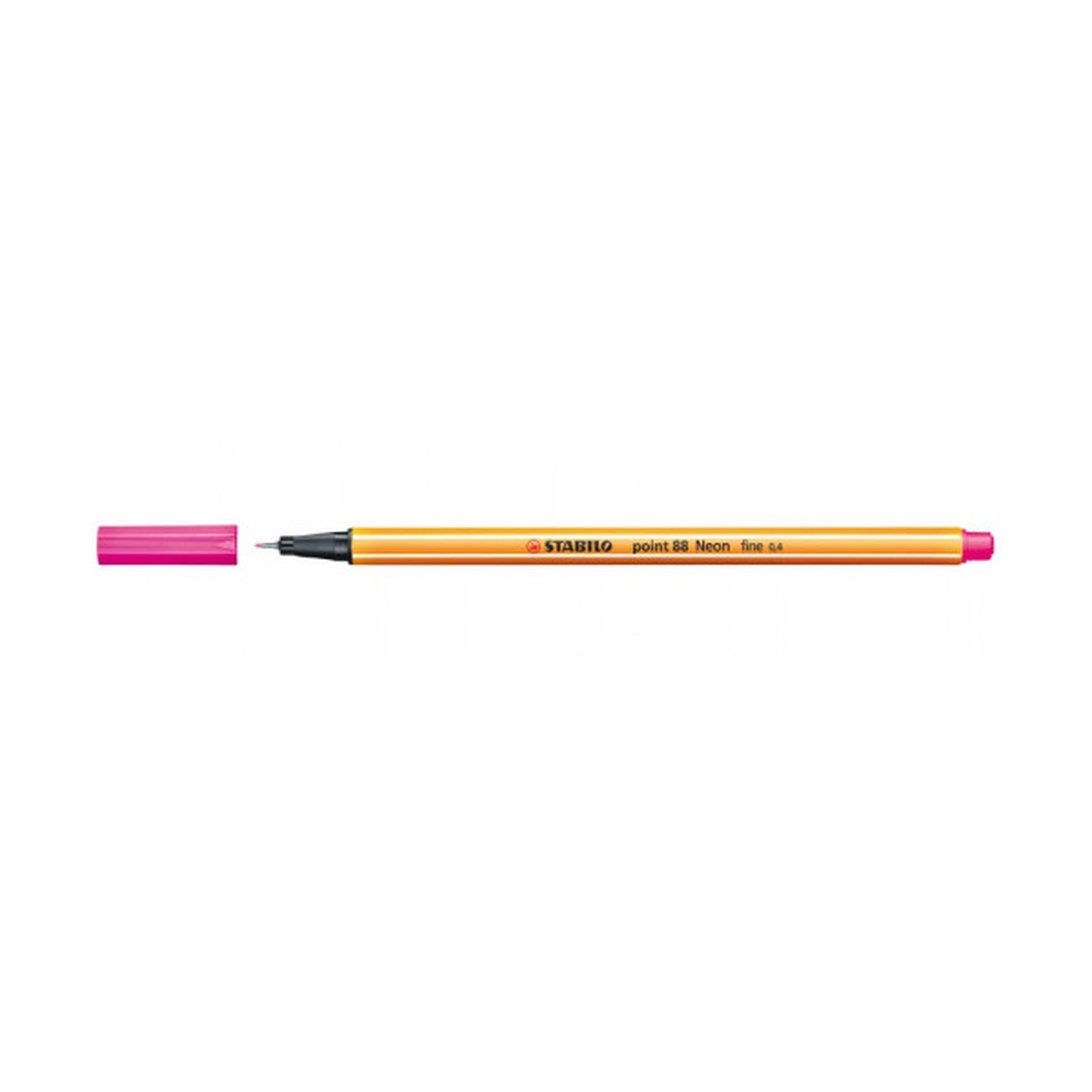 ROTULADOR PUNTA FINA POINT 88 0.4MM ROSA NEON STABILO 88/056 (10 Uds)