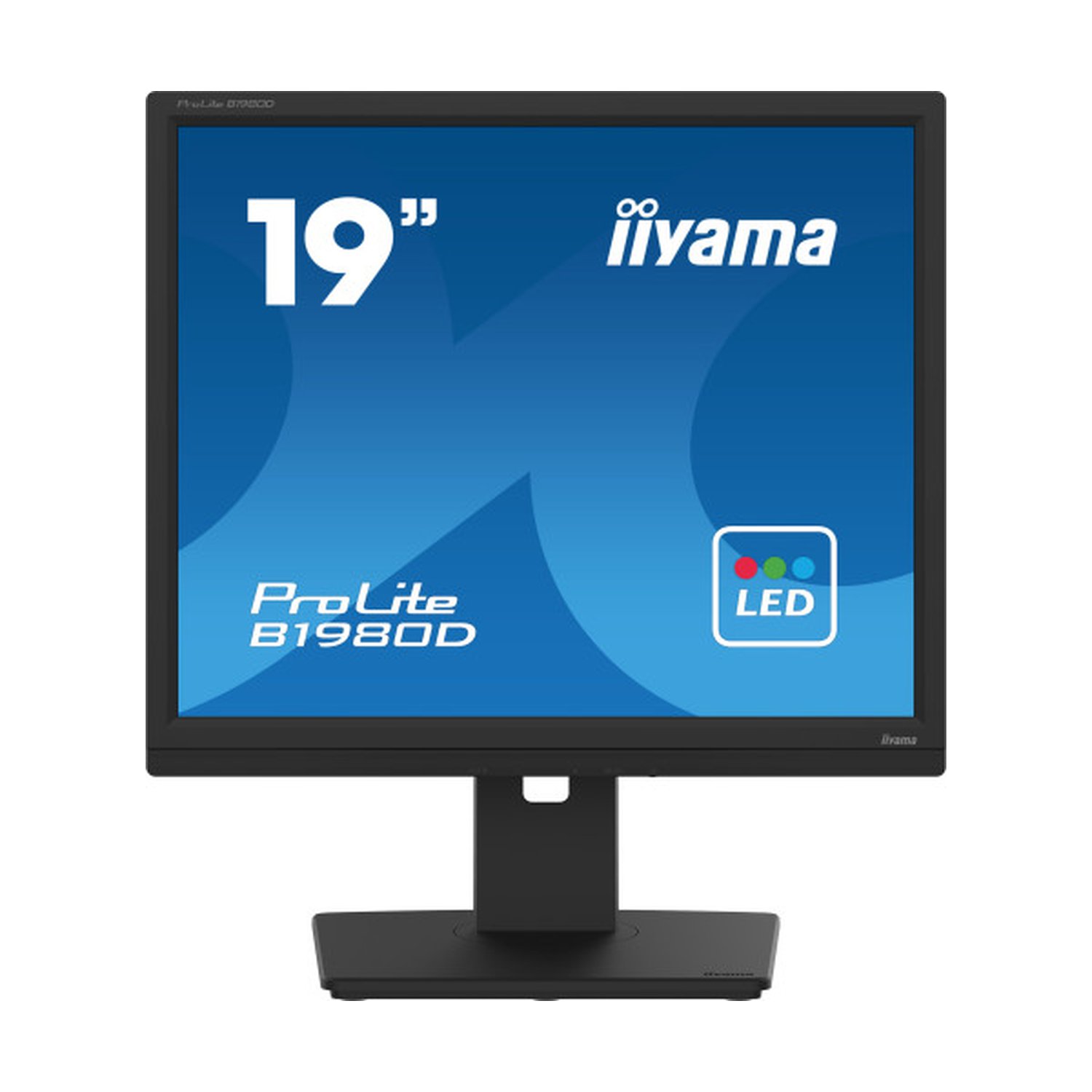 iiyama ProLite B1980D-B5 pantalla para PC 48,3 cm (19") 1280 x 1024 Pixeles SXGA LCD Negro