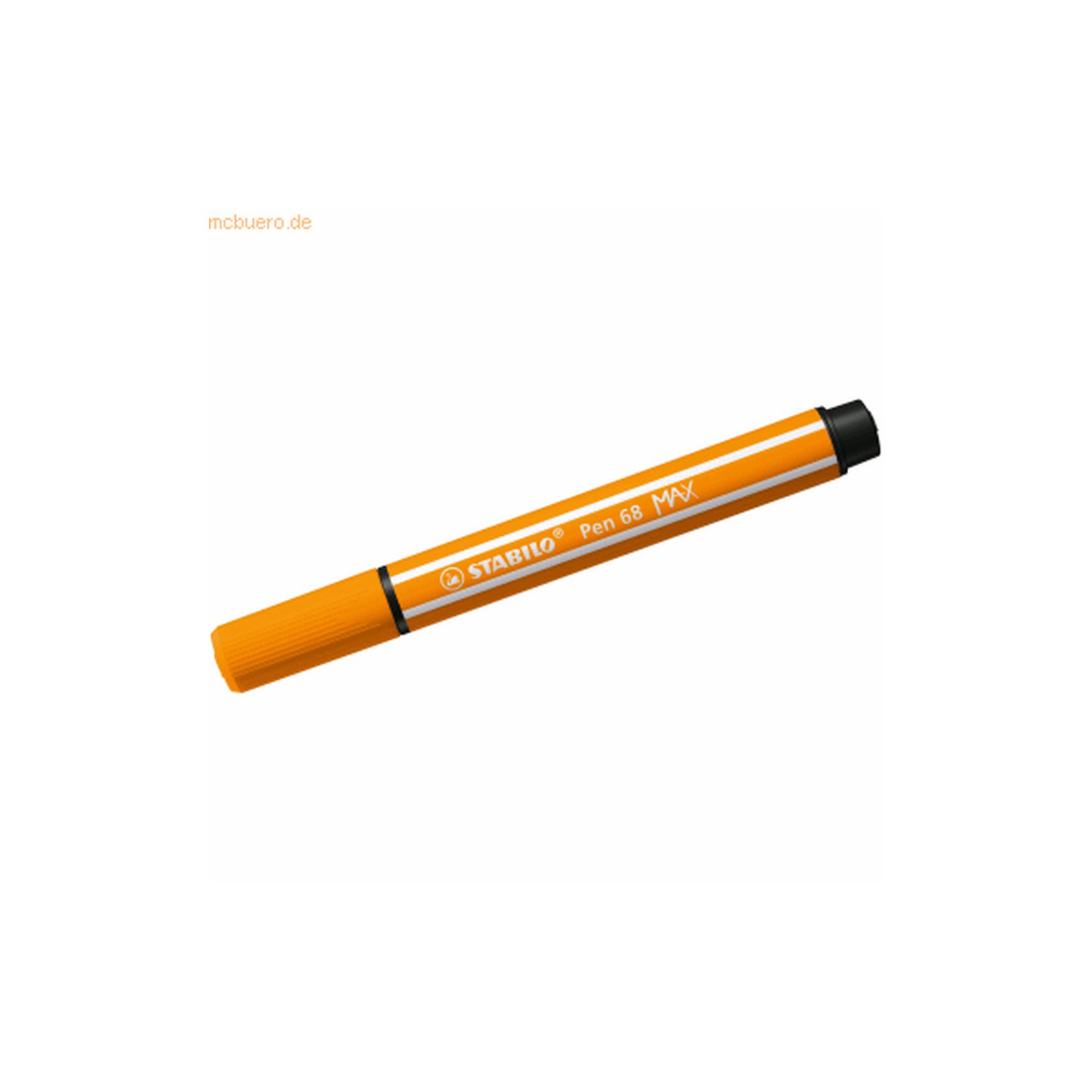 ROTULADOR PREMIUM CON PUNTA DE FIBRA BISELADA PEN 68 MAX COLOR NARANJA STABILO 768/54 (10 Uds)