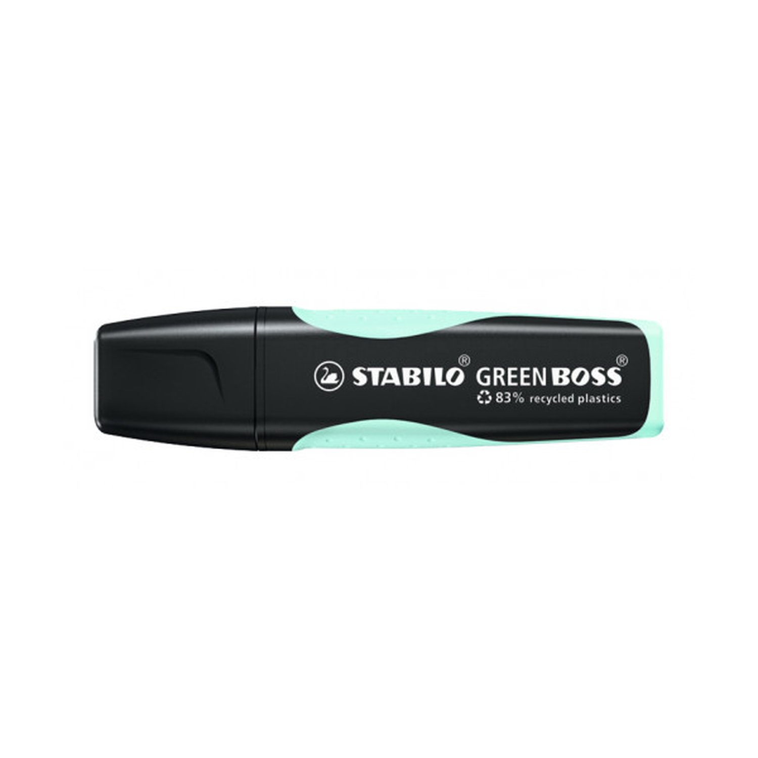 MARCADOR FLUORESCENTE GREEN BOSS PASTEL TOQUE DE TURQUESA STABILO 6070/113 (10 Uds)