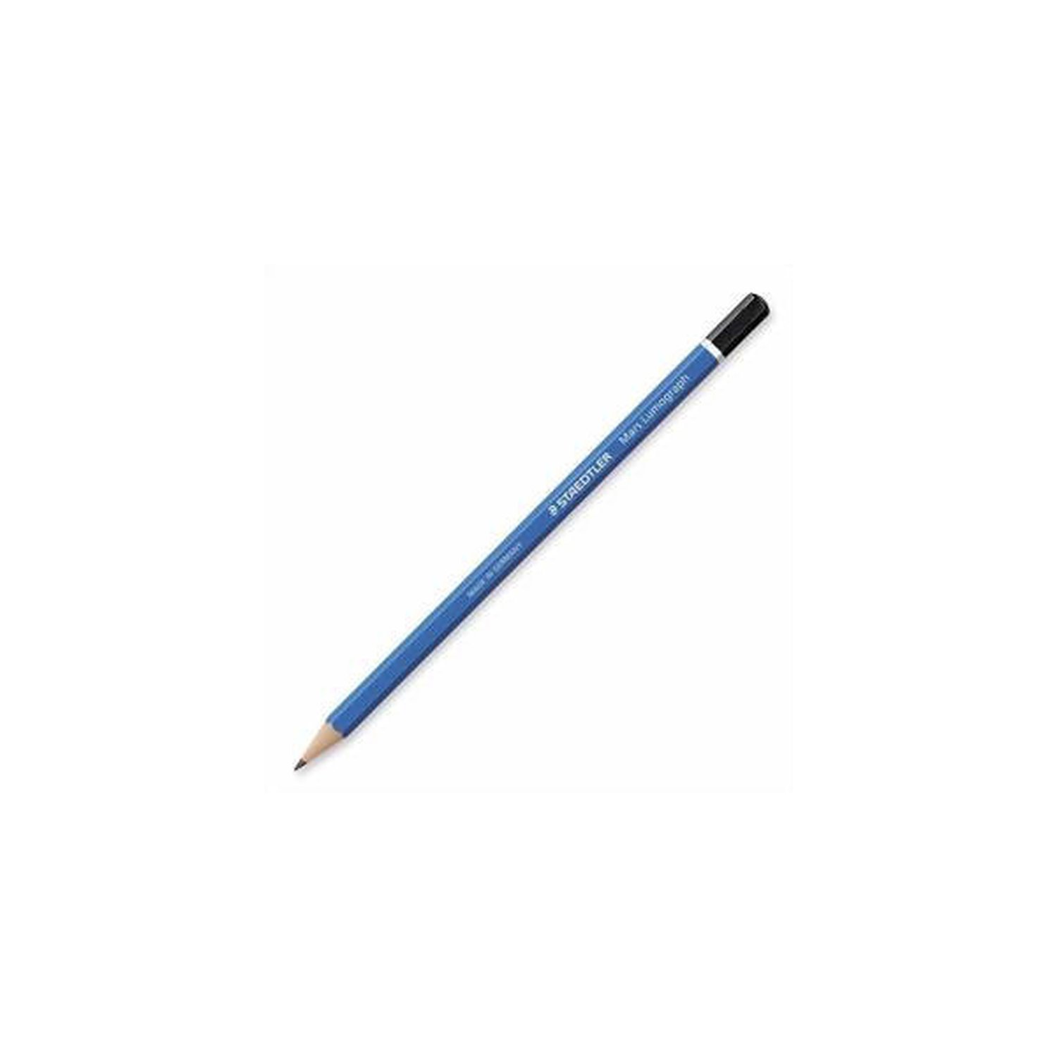 LAPIZ GRAFITO MARS LUMOGRAPH 100, GRAD. H STAEDTLER 100-H (12 Uds)