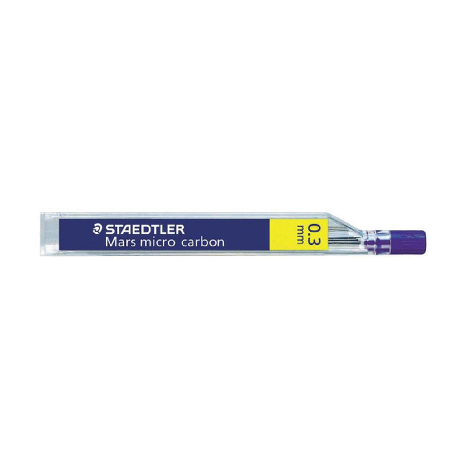 MINAS MICRO CARBON 250, 0,3MM, GRAD. HB STAEDTLER 250 03-HB (12 Uds)