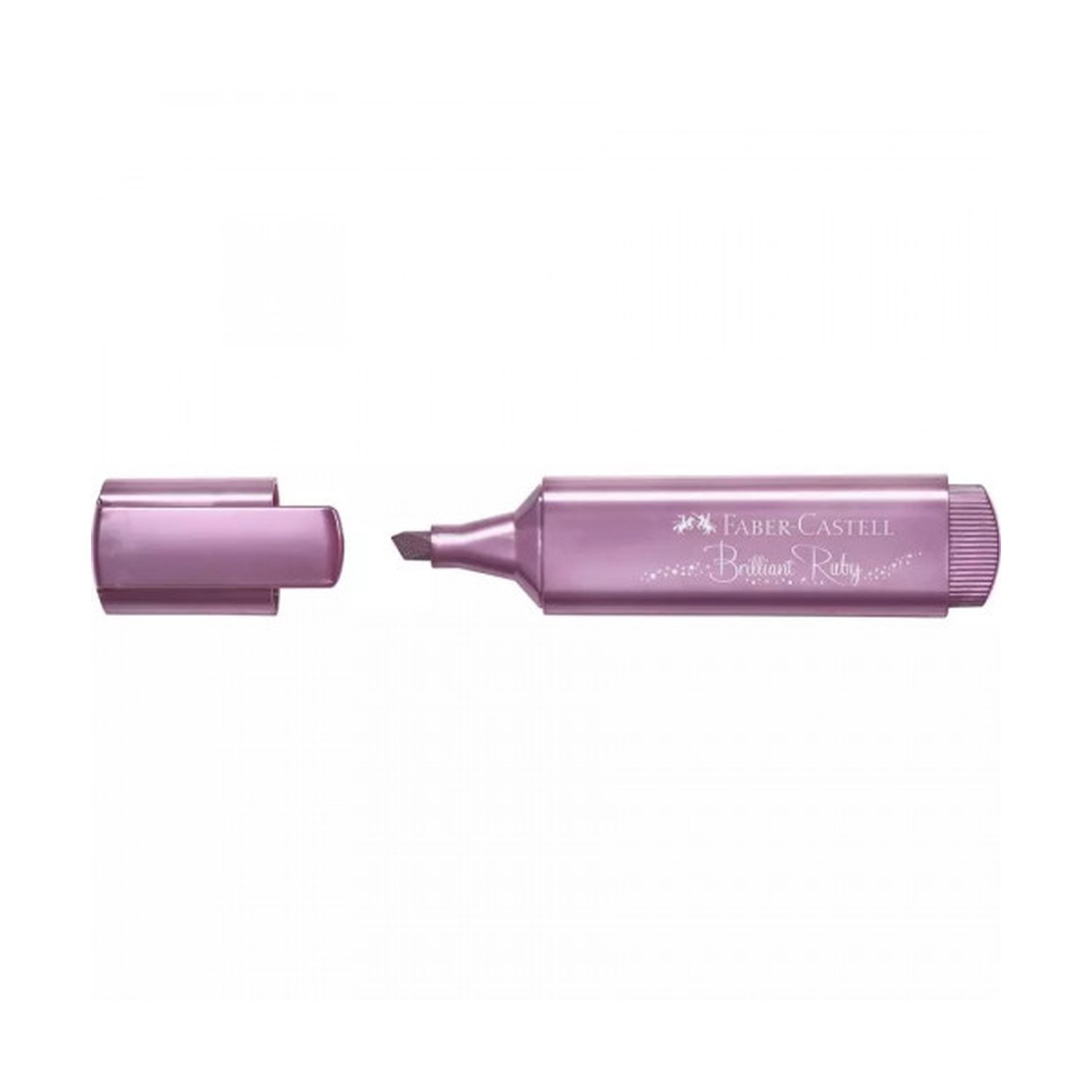 MARCADOR TEXTLINER "METÁLICO". COLORES: RUBÍ. FABER CASTELL 154691 (10 Uds)