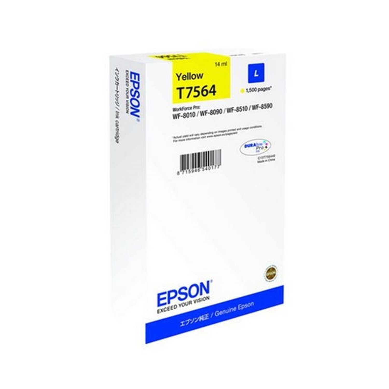 EPSON Cartucho Amarillo L 1500p WF-8xxx