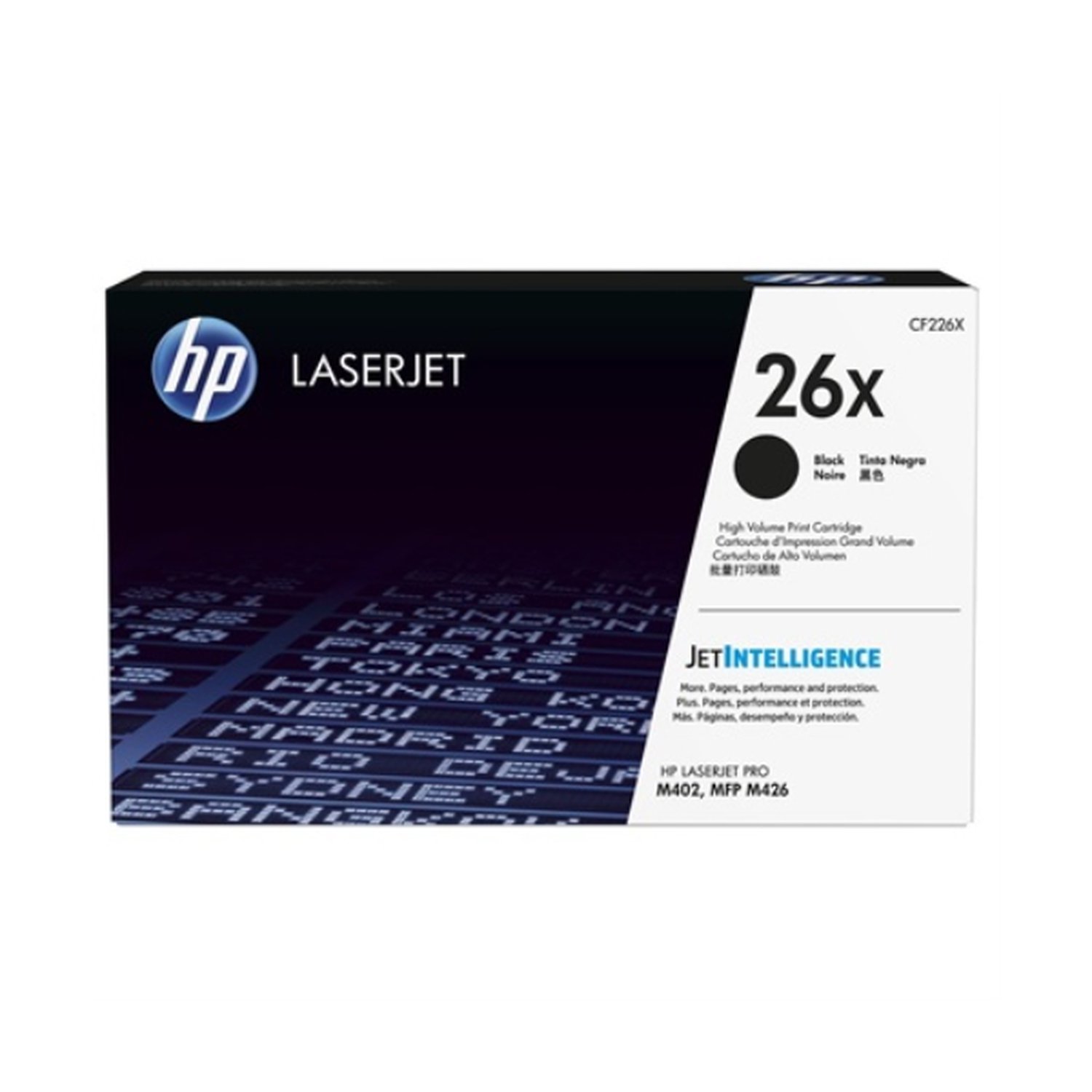 HP TONER LASERJET PRO M402/426 NEGRO Nº26X
