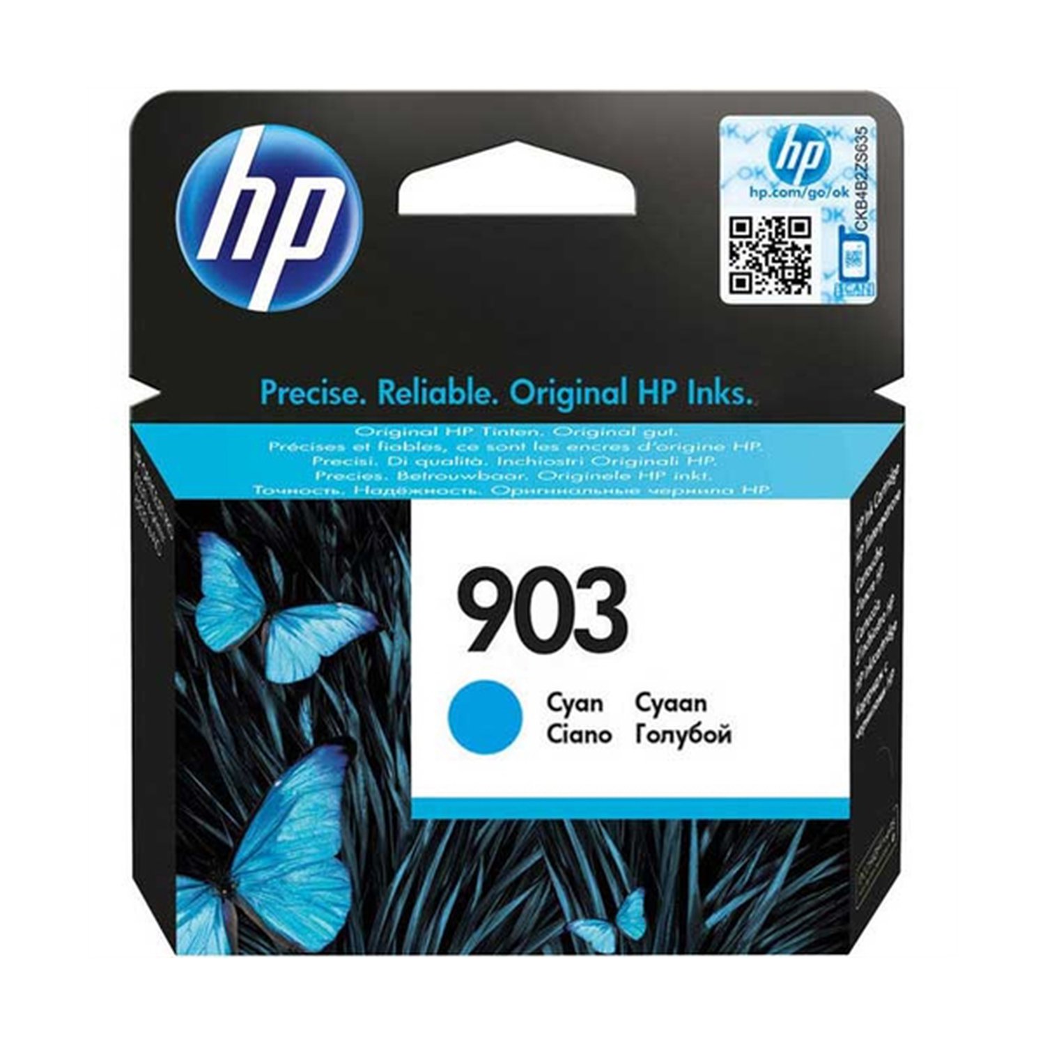 HP CARTUCHO OfficeJet Pro 6860 / 6960 / 6970 Cartucho de tinta cian Nº903