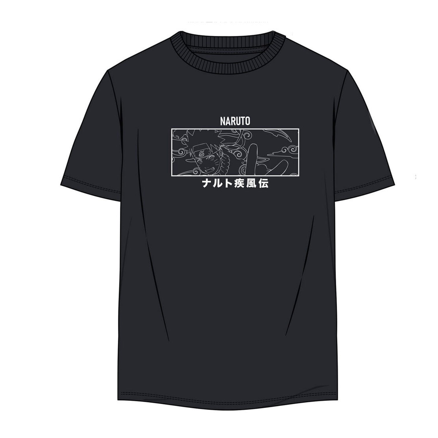 Camiseta Naruto Shippuden adulto (9 Uds)
