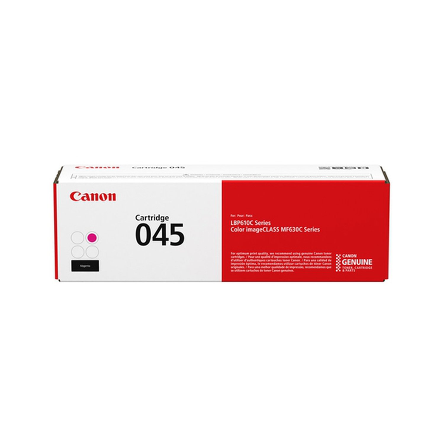 CANON TONER 045M: I-Sensys MF631/ MF633/ MF635/LBP611/ LBP613 1.300 PAG. MAGENTA