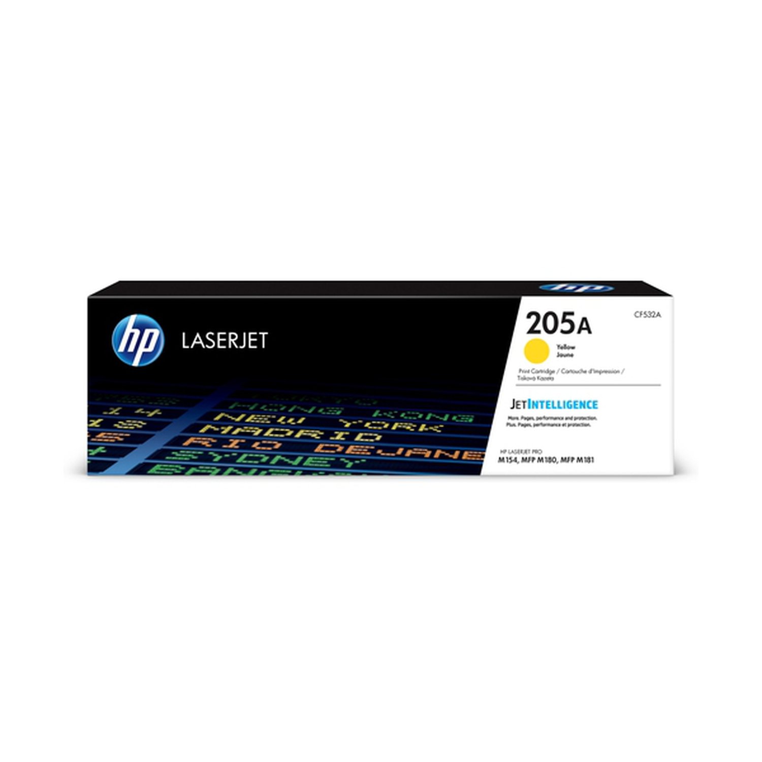 HP Toner Amarillo LaserJet M180n,M181fw 205A