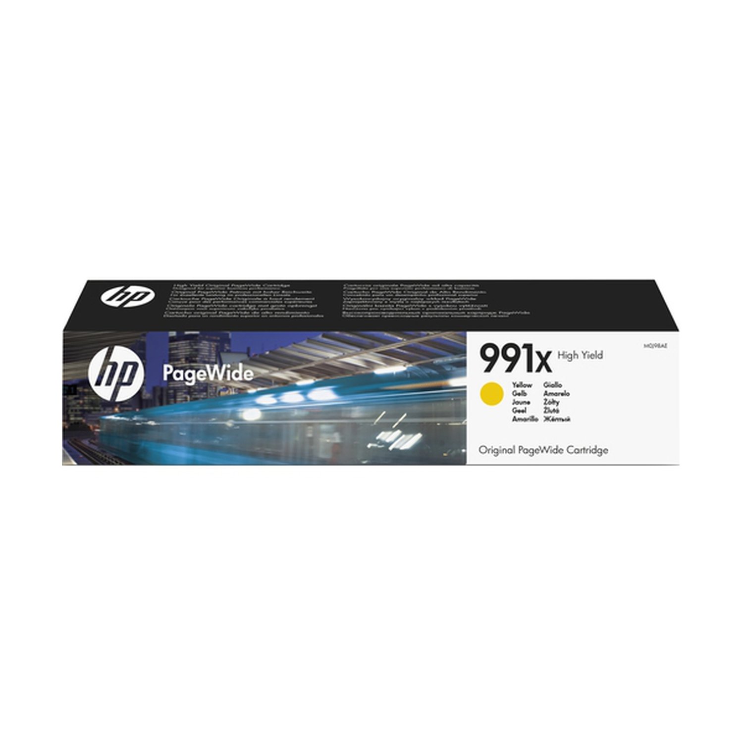 HP Cartucho de tinta amarillo 16.000 paginas M0J98AE (991X)