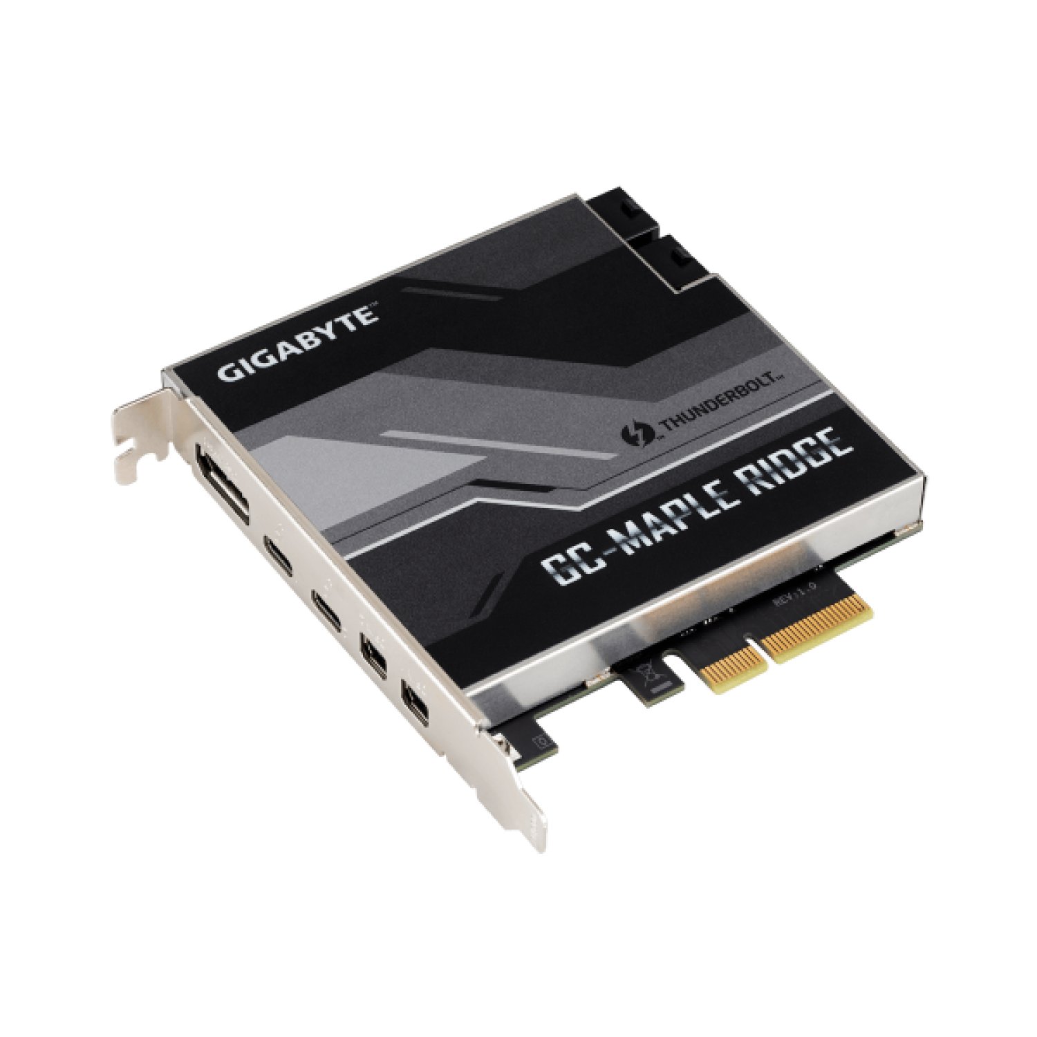 Gigabyte GC-Maple Ridge · Adaptador Thunderbolt 4 · DisplayPort · USB 3.2 Gen 2