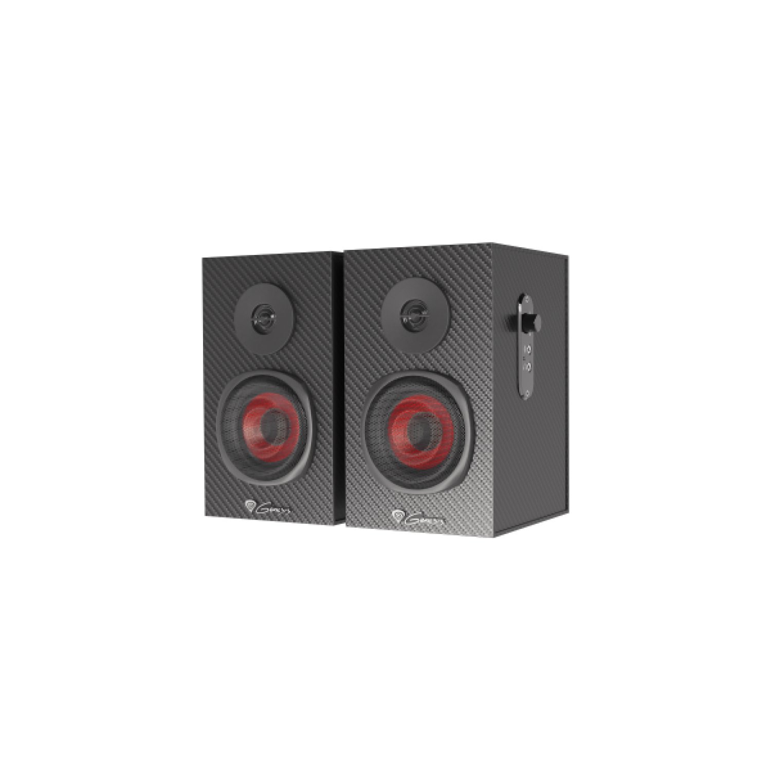 Genesis Helium 200 · Altavoz 1 Vía · 20W · Alámbrico · Negro/Rojo