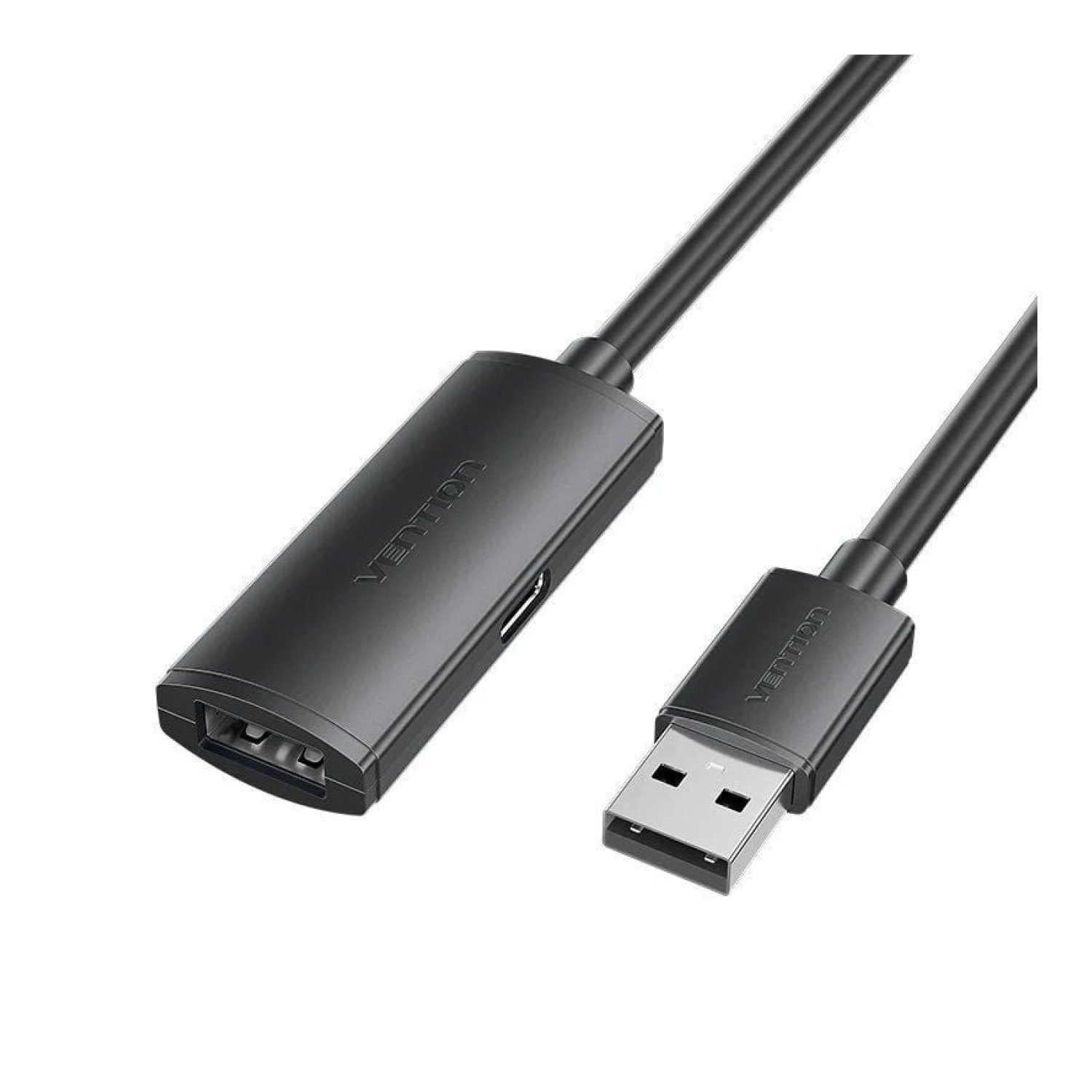 Vention Cable Alargador USB 2.0 · 5m · USB Macho-Hembra · 480Mbps · Negro