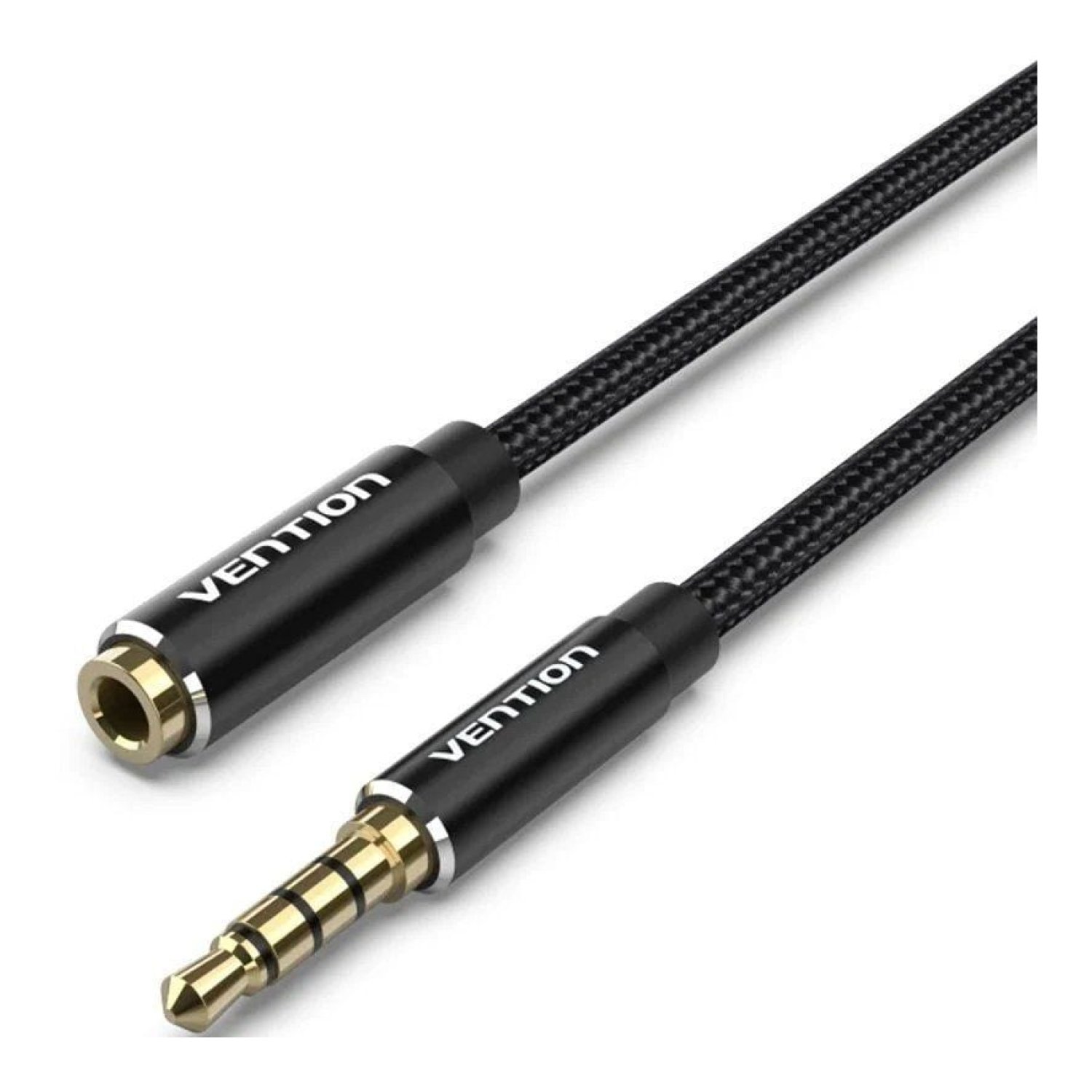 Cable Estéreo Vention BHCBL/ Jack 3.5 Macho - Jack 3.5 Hembra/ 10m/ Negro