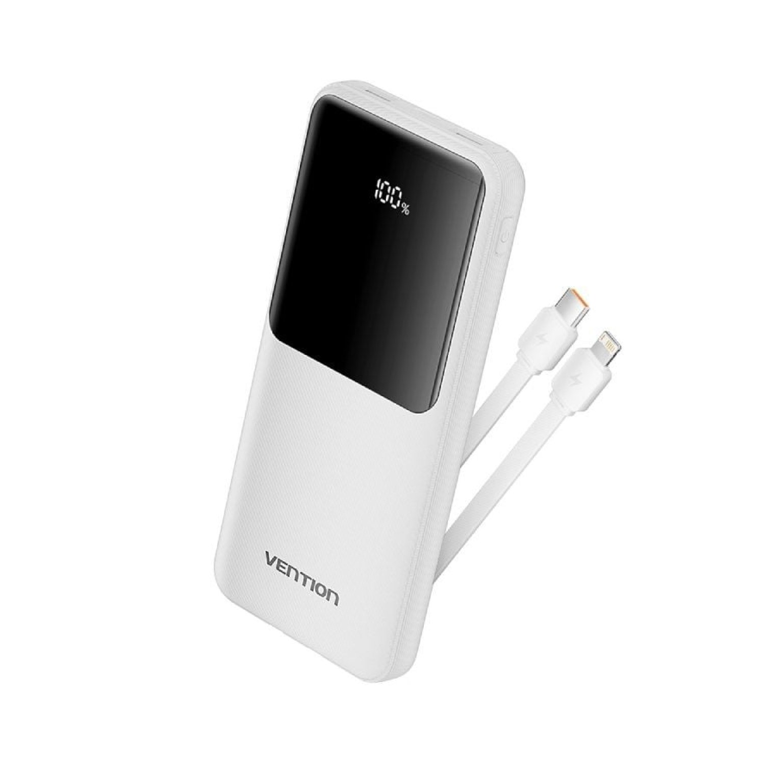 Vention Powerbank 10000mAh · 22,5W · Blanco · USB-C y Lightning