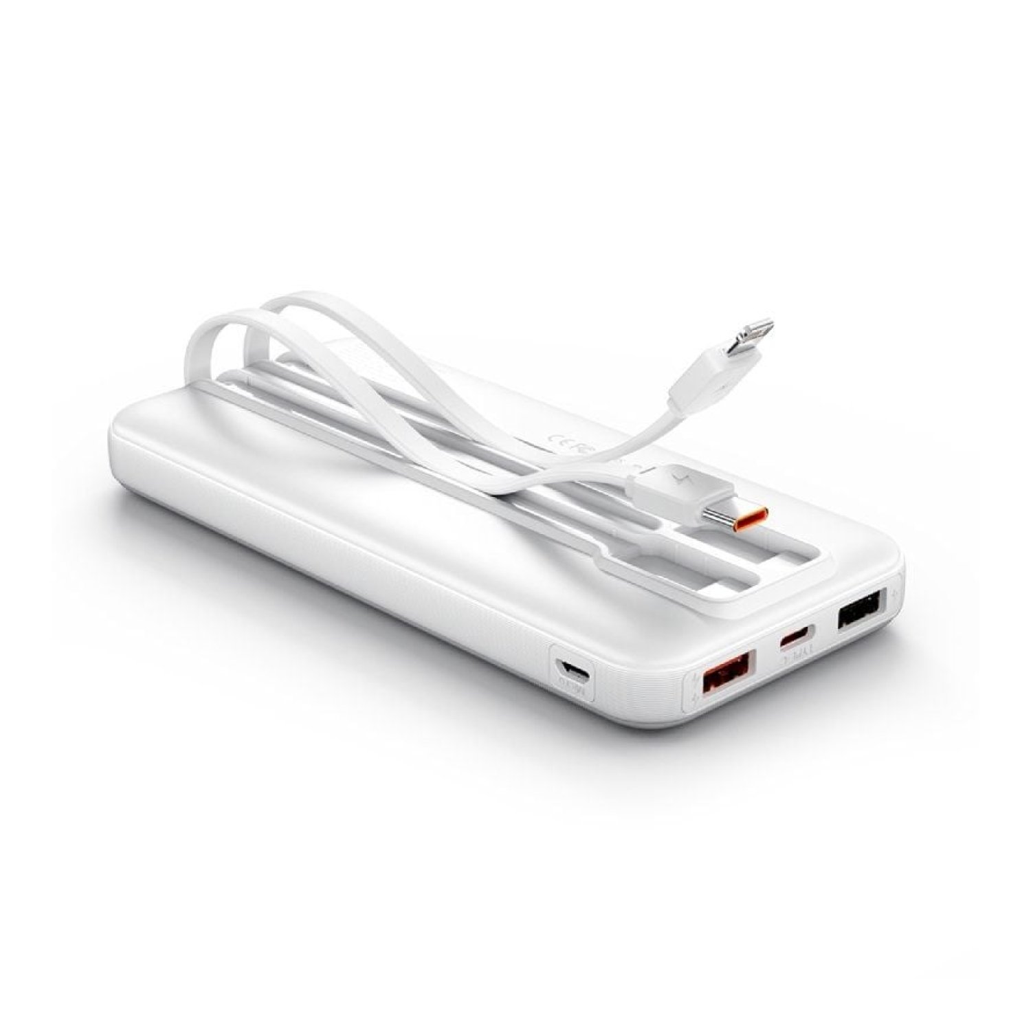 Vention Powerbank 10000mAh · 22,5W · Blanco · USB-C y Lightning