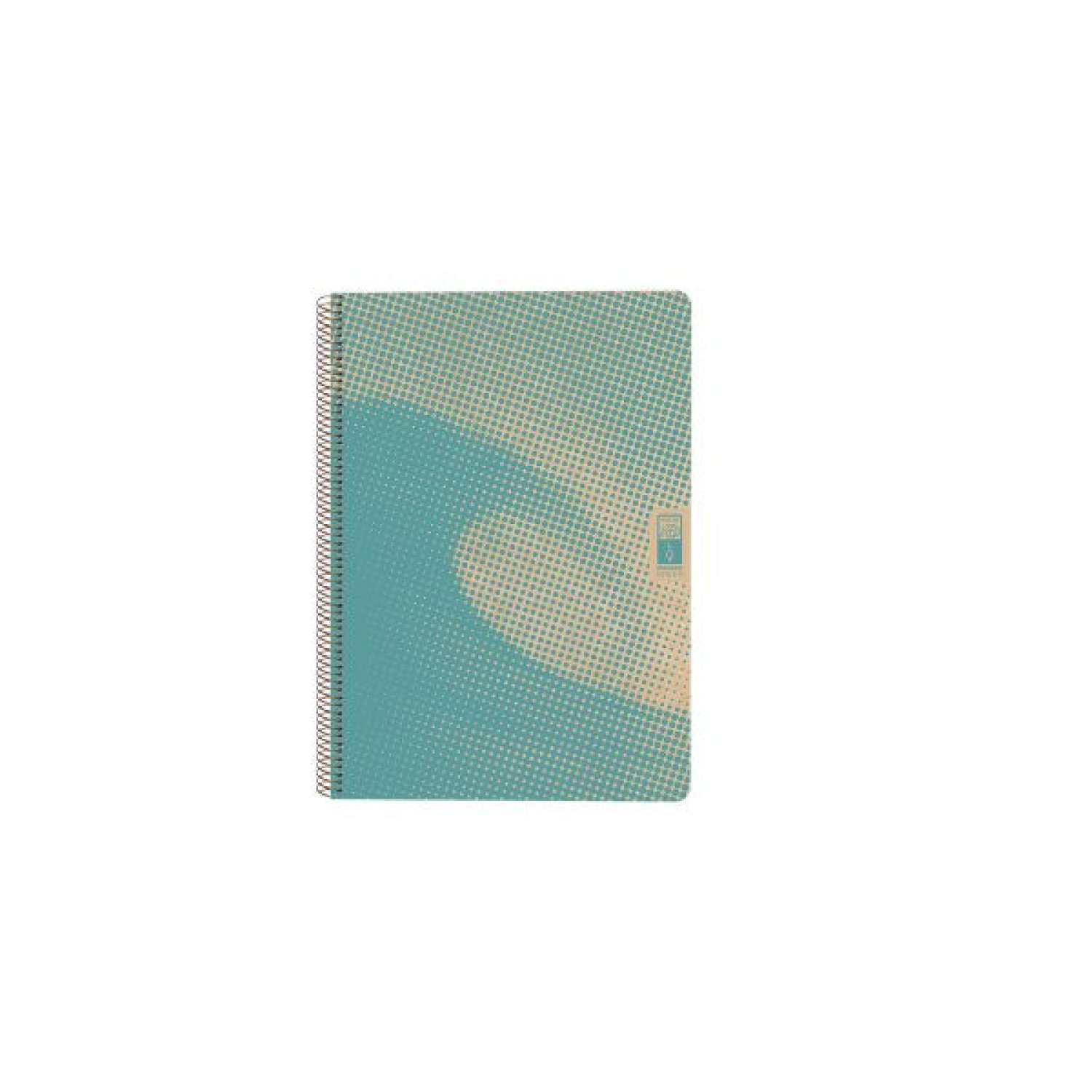 Escolofi · Cuaderno Espiral DIN-A4 · 80 Hojas · Cuadrícula 5x5 · Papel Reciclado FSC