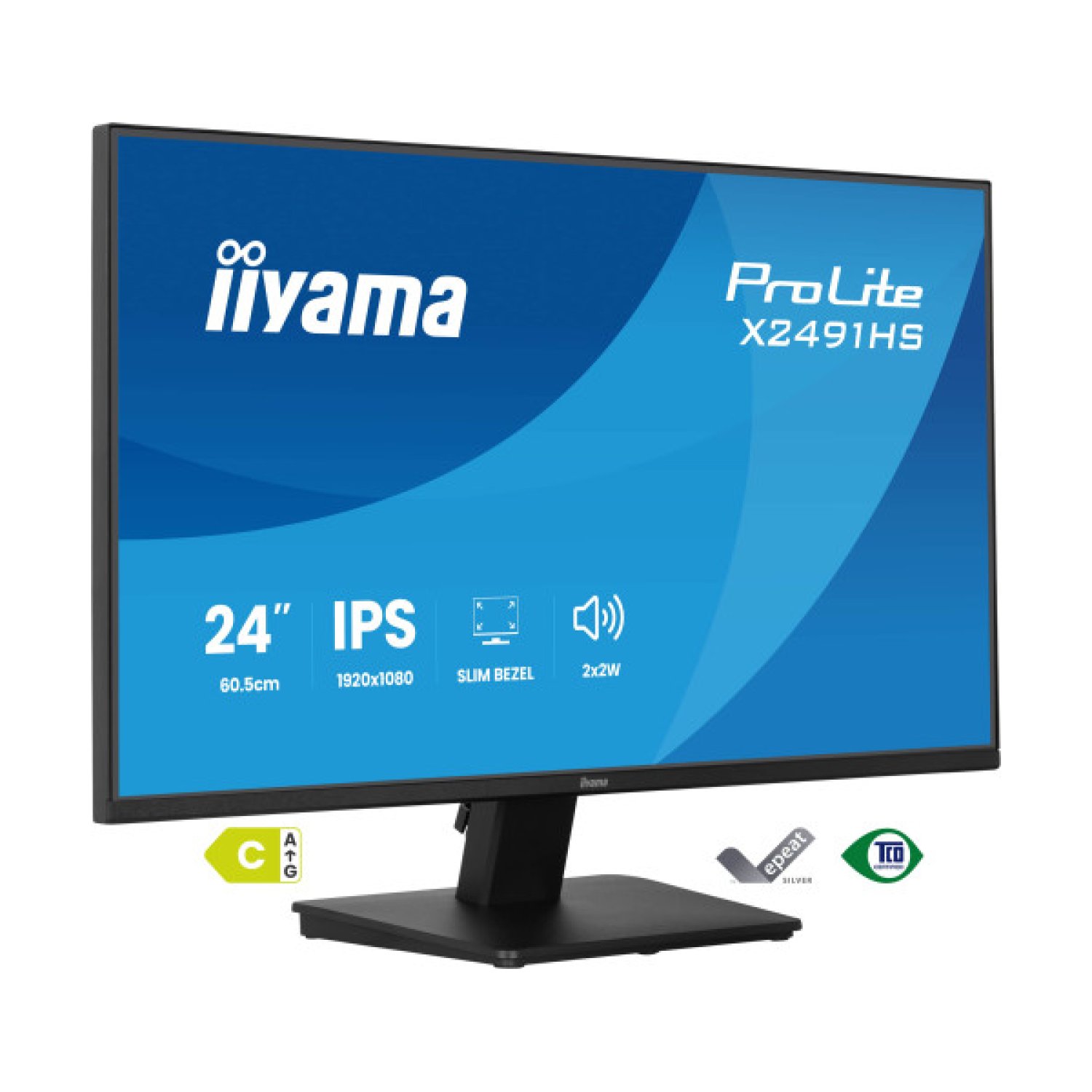 Iiyama · Monitor 24" IPS · 1920x1080 · 120Hz · Bisel Ultra Fino