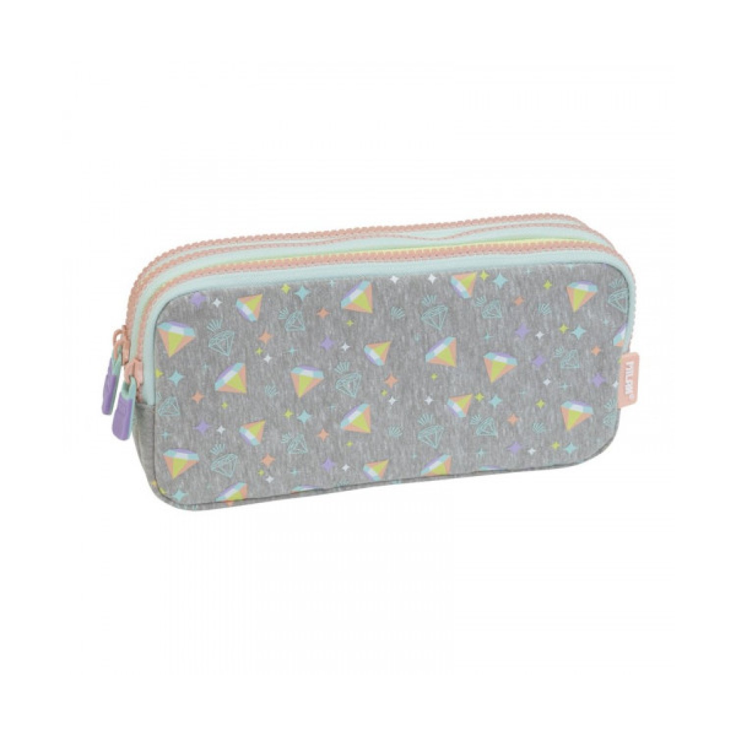 Milan Portatodo · 3 Cremalleras · Sugar Diamond