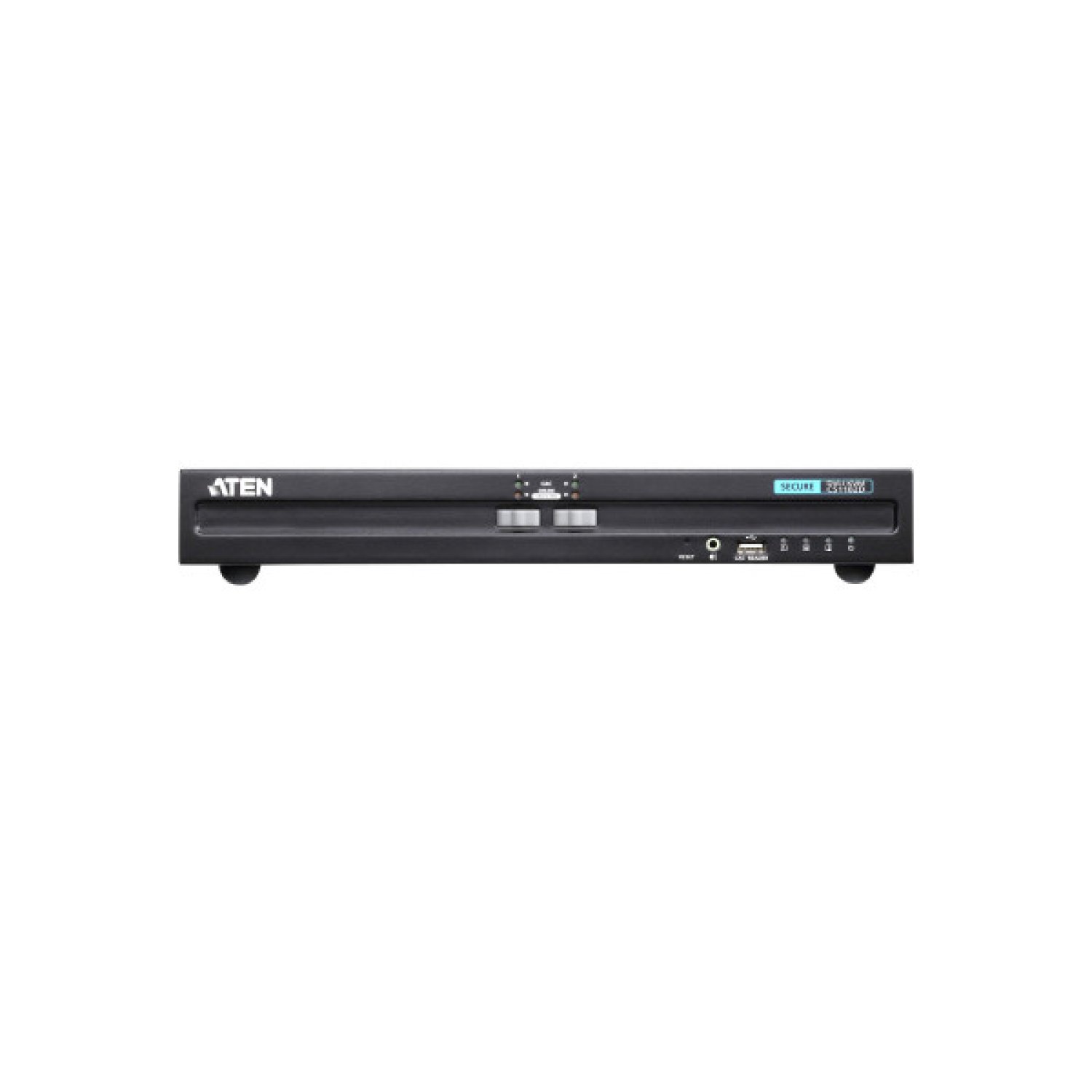 ATEN · Switch KVM DVI USB · 2 Puertos · Seguro · Compatible PSS PP v3.0