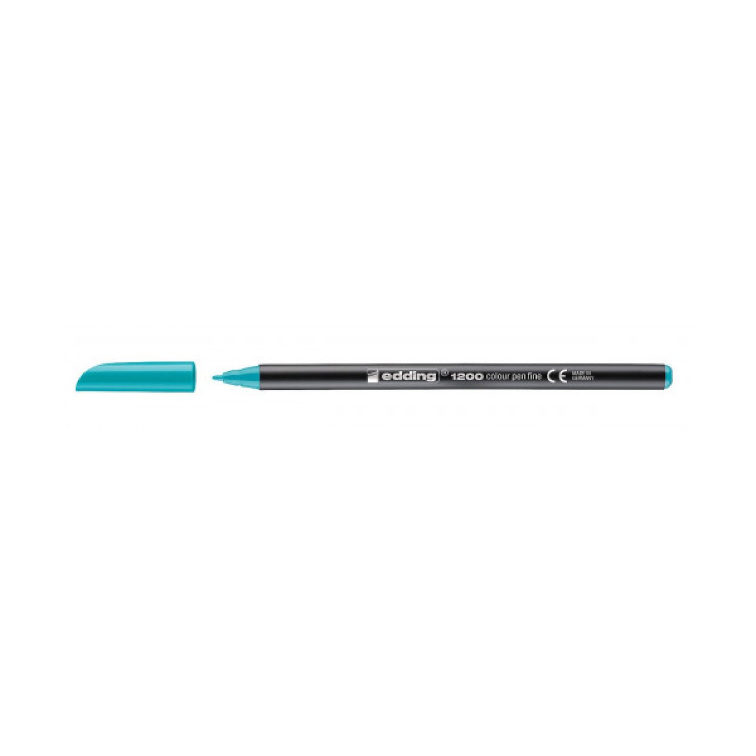 Edding 1200 · Rotulador Punta Fina · Azul Turquesa