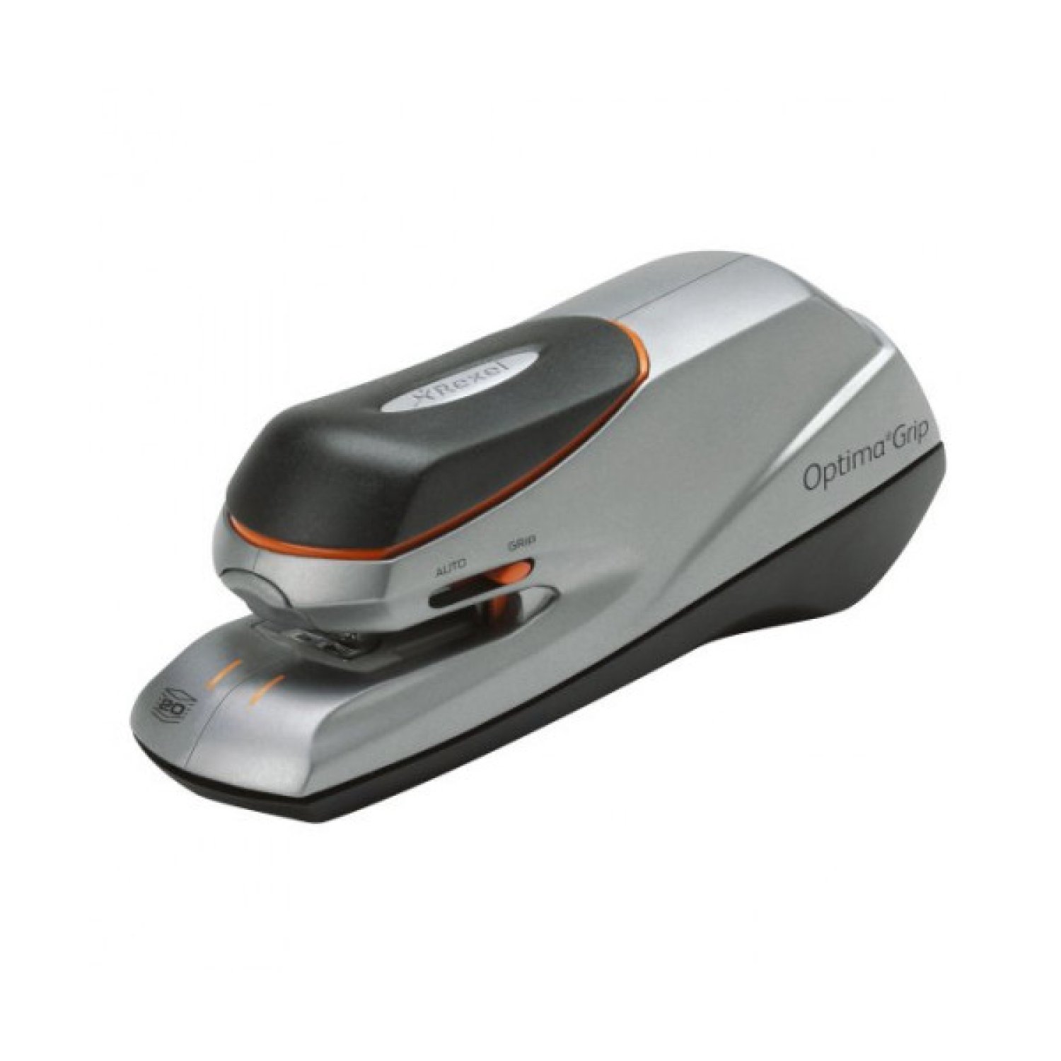 Rexel Optima Grip · Grapadora Eléctrica · Hasta 20 hojas · Negro/Plata