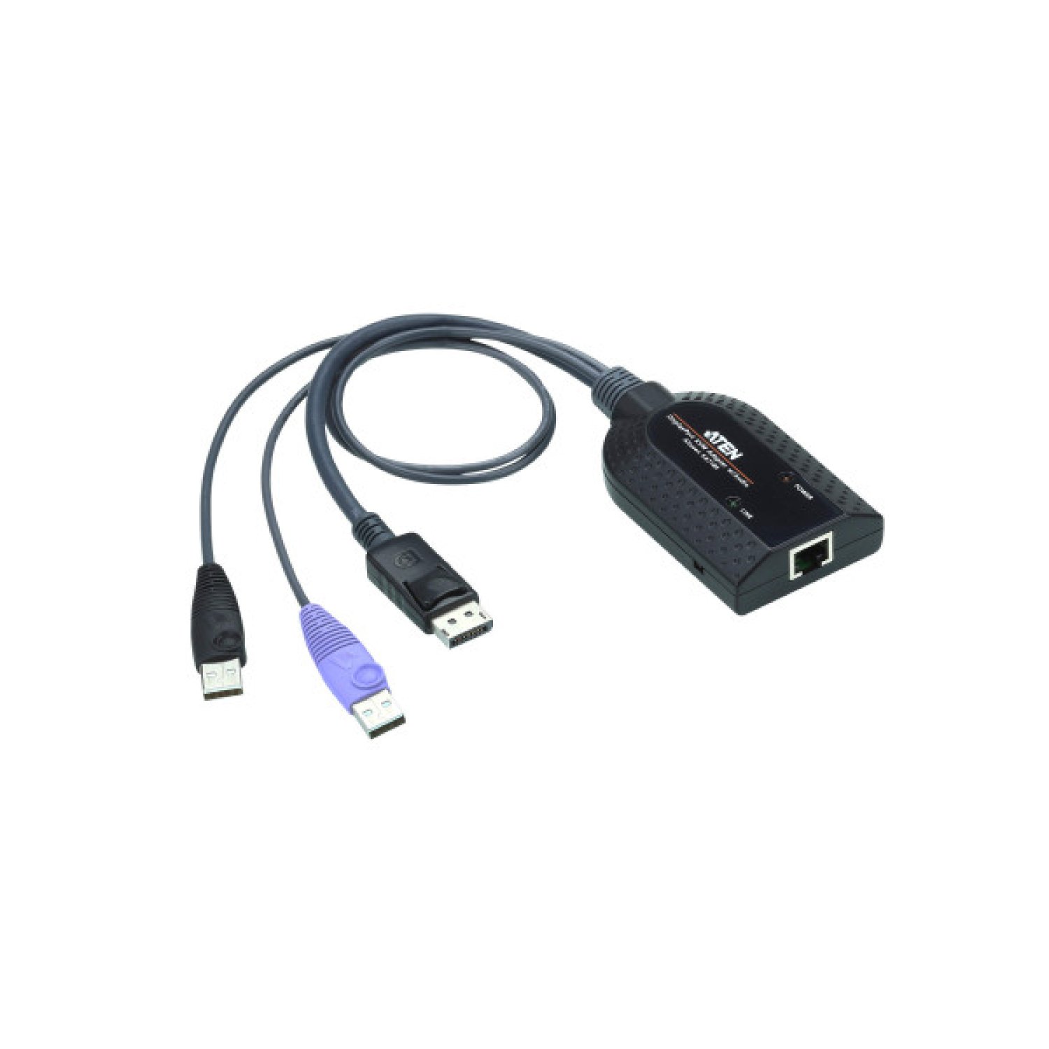 Aten KA7189 · Cable KVM · 0,5m · Video + Teclado + Ratón · Negro