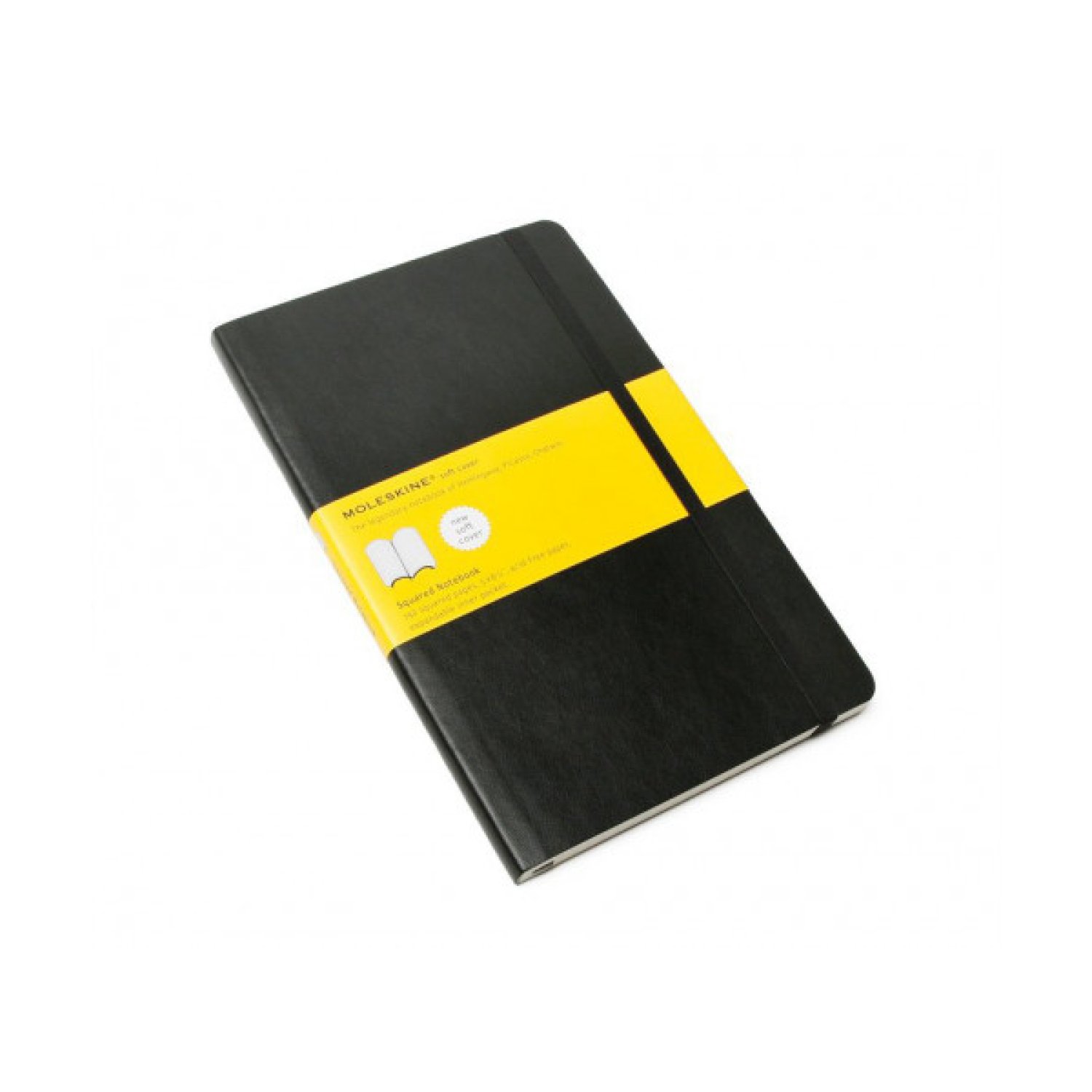 Moleskine Libreta Clásica · 13x21 cm · Tapa Blanda · Cuadriculada · Negro