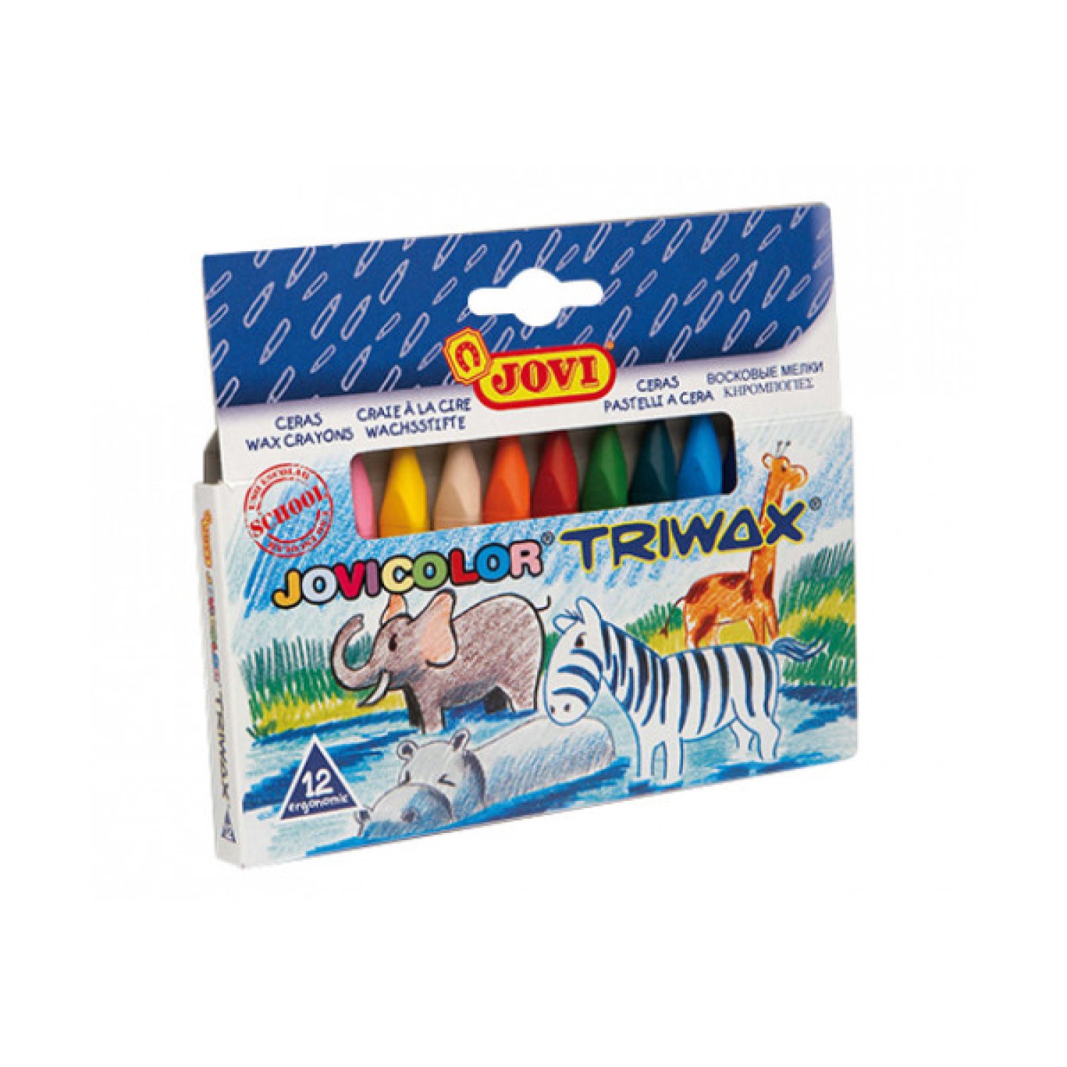 Jovi · Lápices de Color · 12 Colores Surtidos