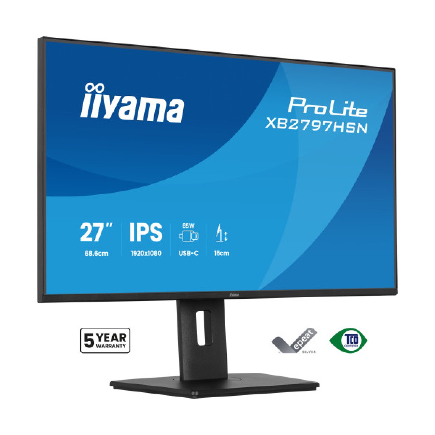 Iiyama · Monitor 27" IPS · 1920x1080 · 100Hz · 4-Side Slim Bezel