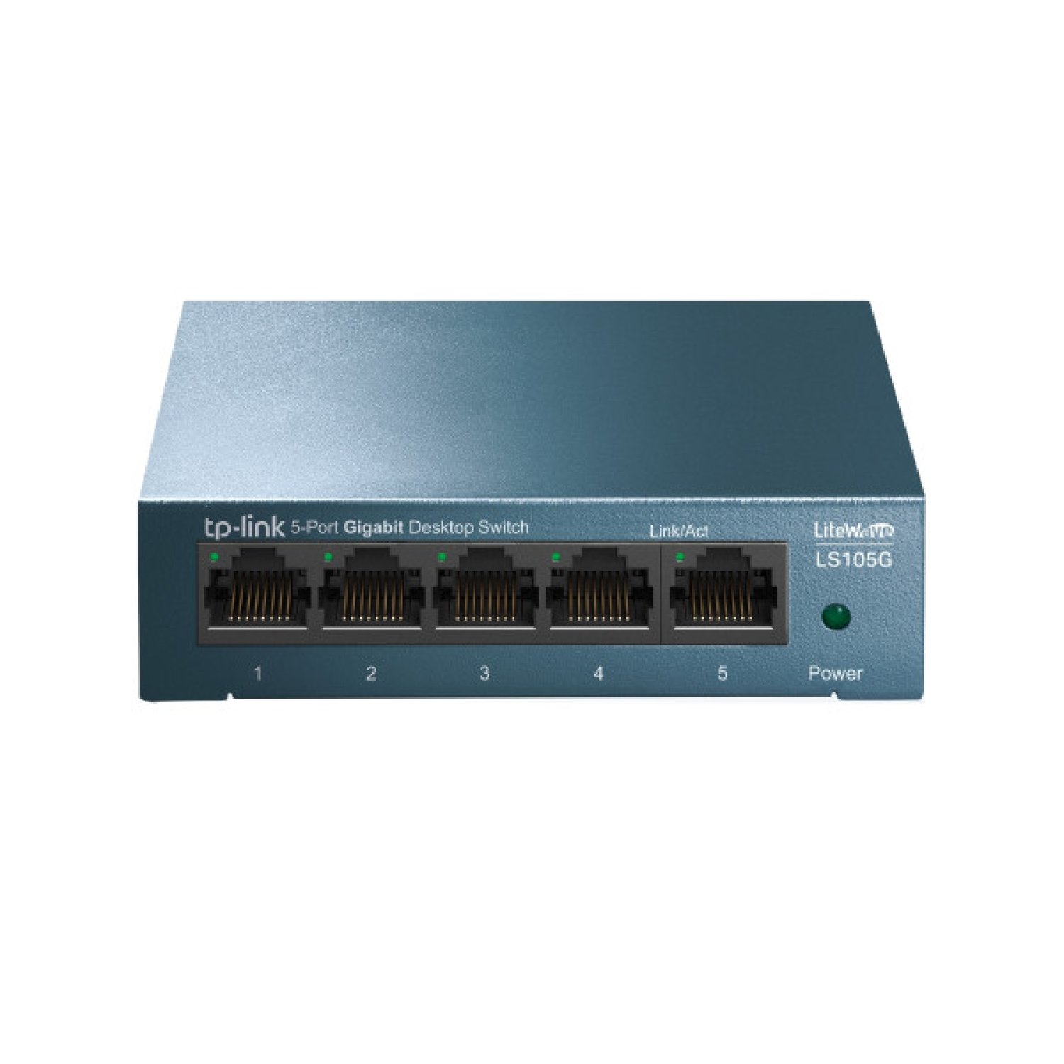 TP-Link LS105G · Switch Gigabit · 5 Puertos · 10/100/1000 Mbps · Azul