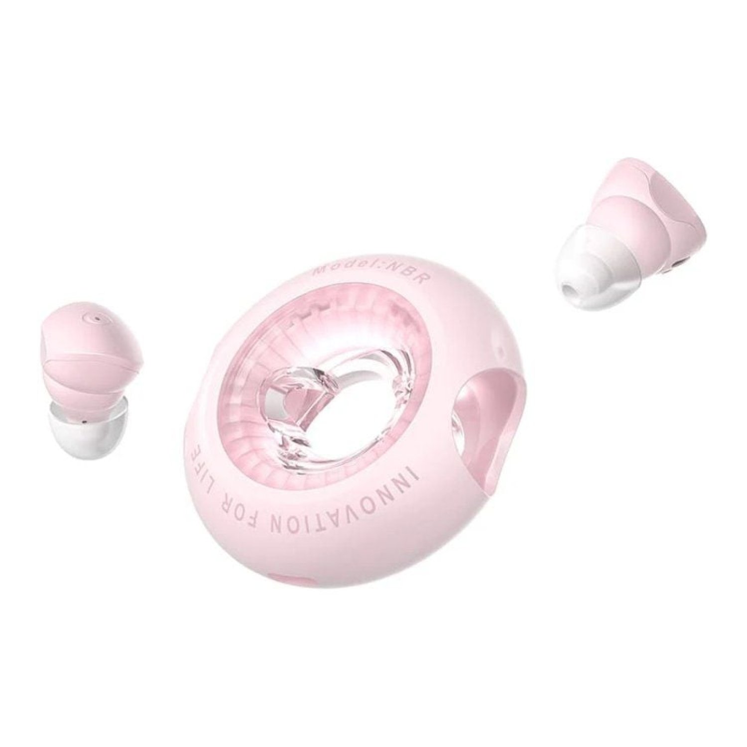 Vention NBRP0 · Auriculares Bluetooth · Autonomía 6h · Estuche de Carga · Rosa