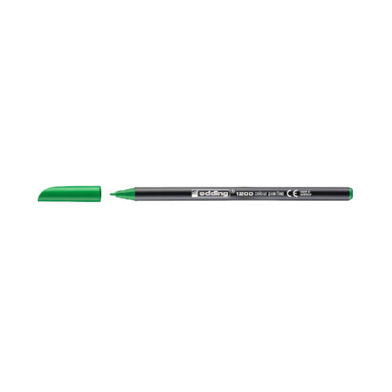 Edding 1200 · Rotulador Punta Fina · Verde Fluorescente
