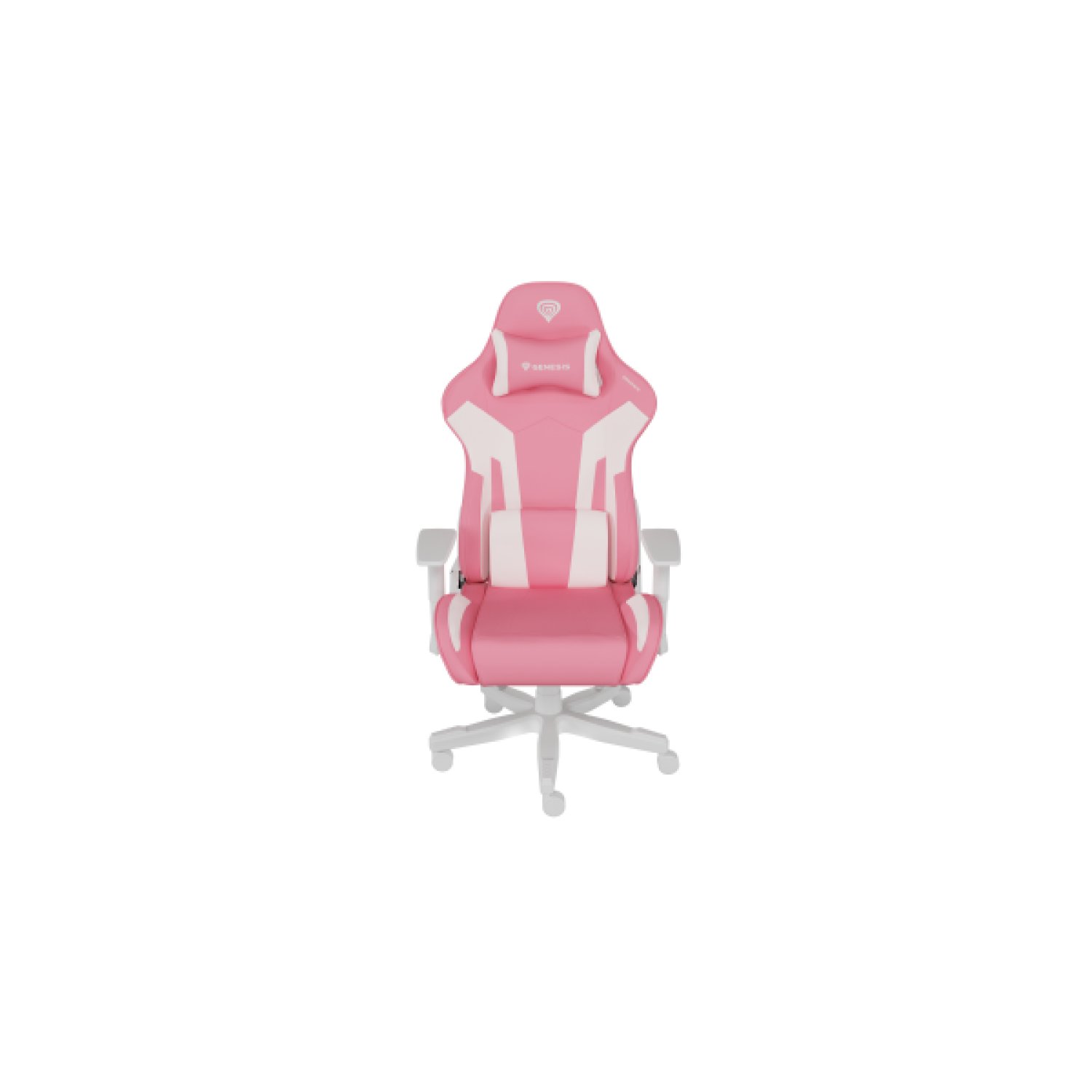Genesis Nitro 710 · Silla Gaming · Rosa y Blanco