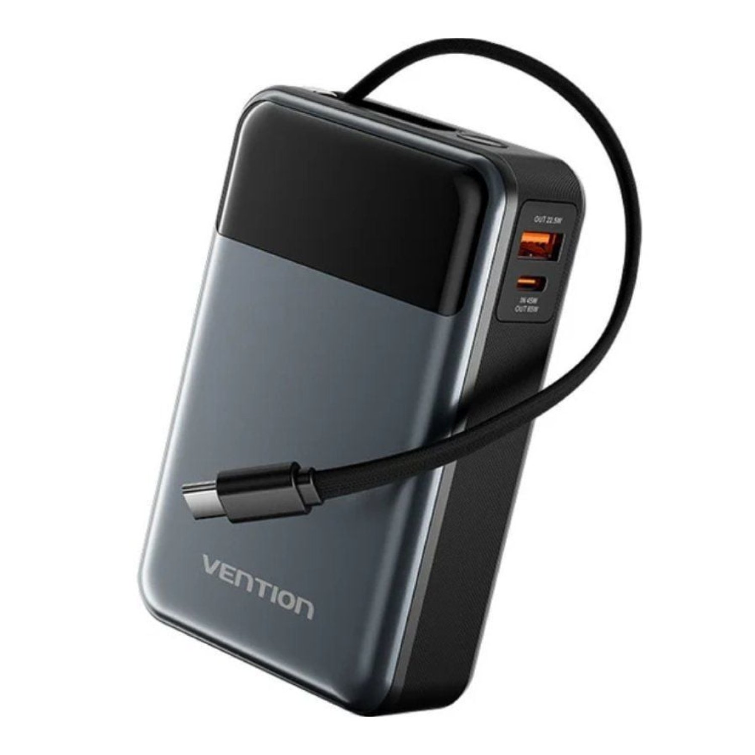 Vention Powerbank 20000mAh · 65W · USB Tipo-C · Gris